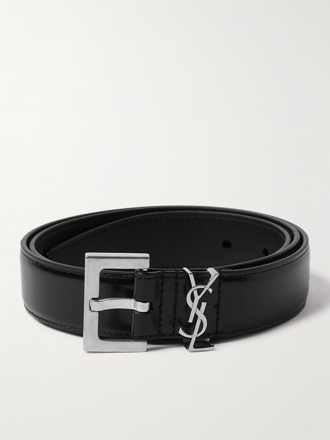 Saint Laurent 3cm Leather Belt - Men