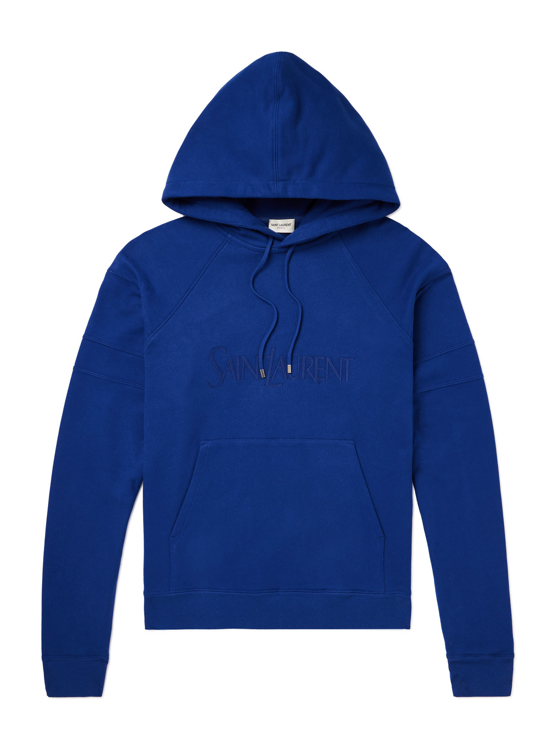 Logo-Embroidered Cotton-Jersey Hoodie