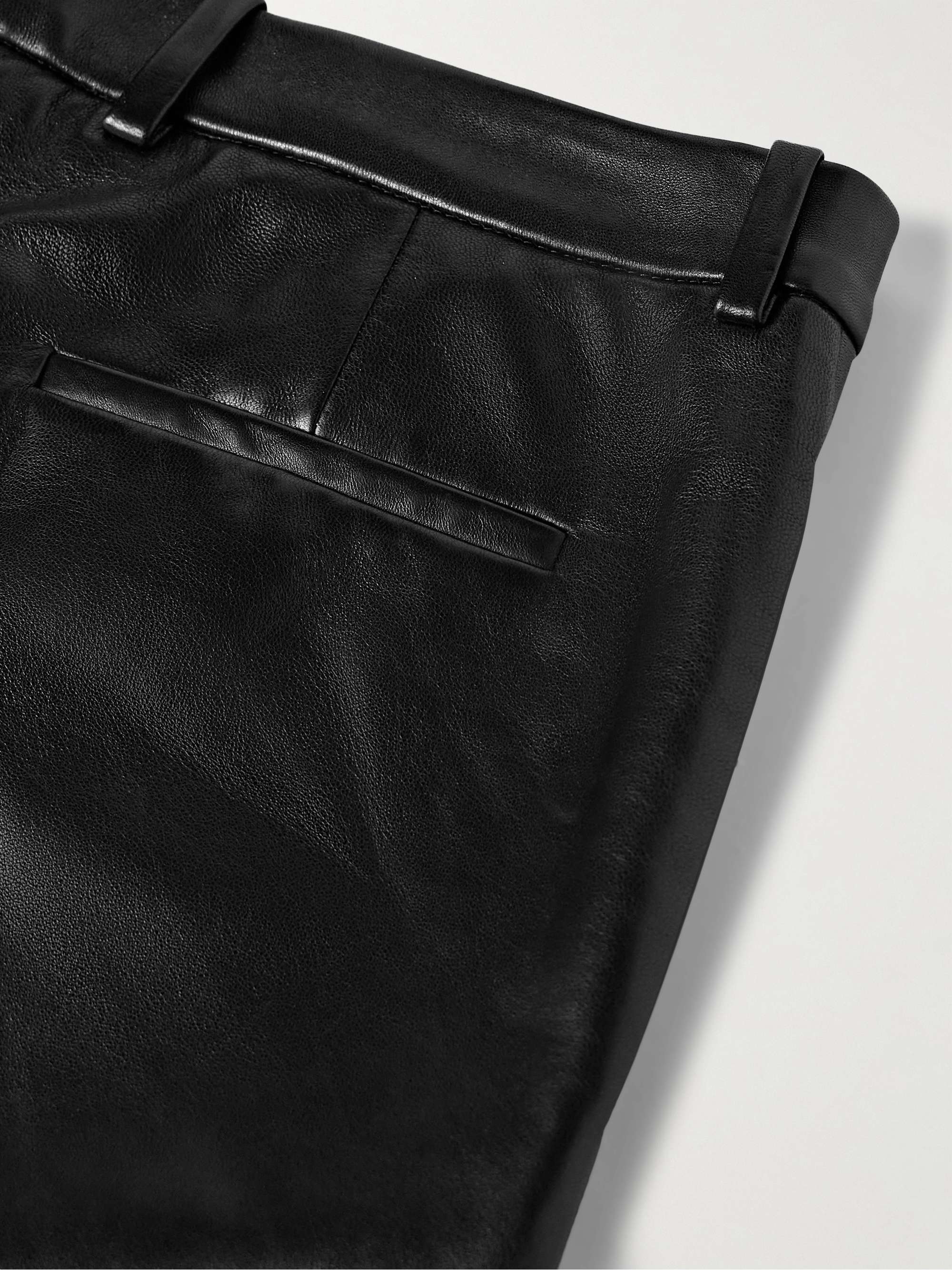 Zara man  Mens leather pants Mens leather clothing Zara leather pants