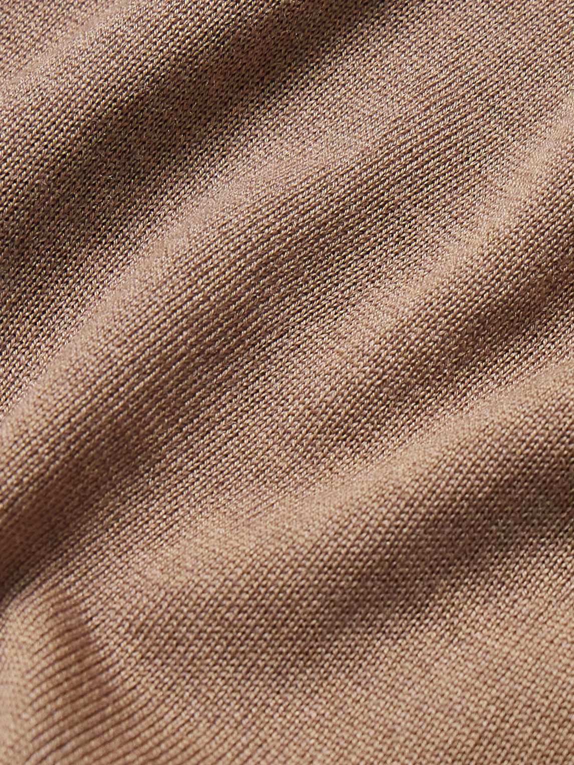 SAINT LAURENT SLIM-FIT WOOL, CASHMERE AND SILK-BLEND SWEATER