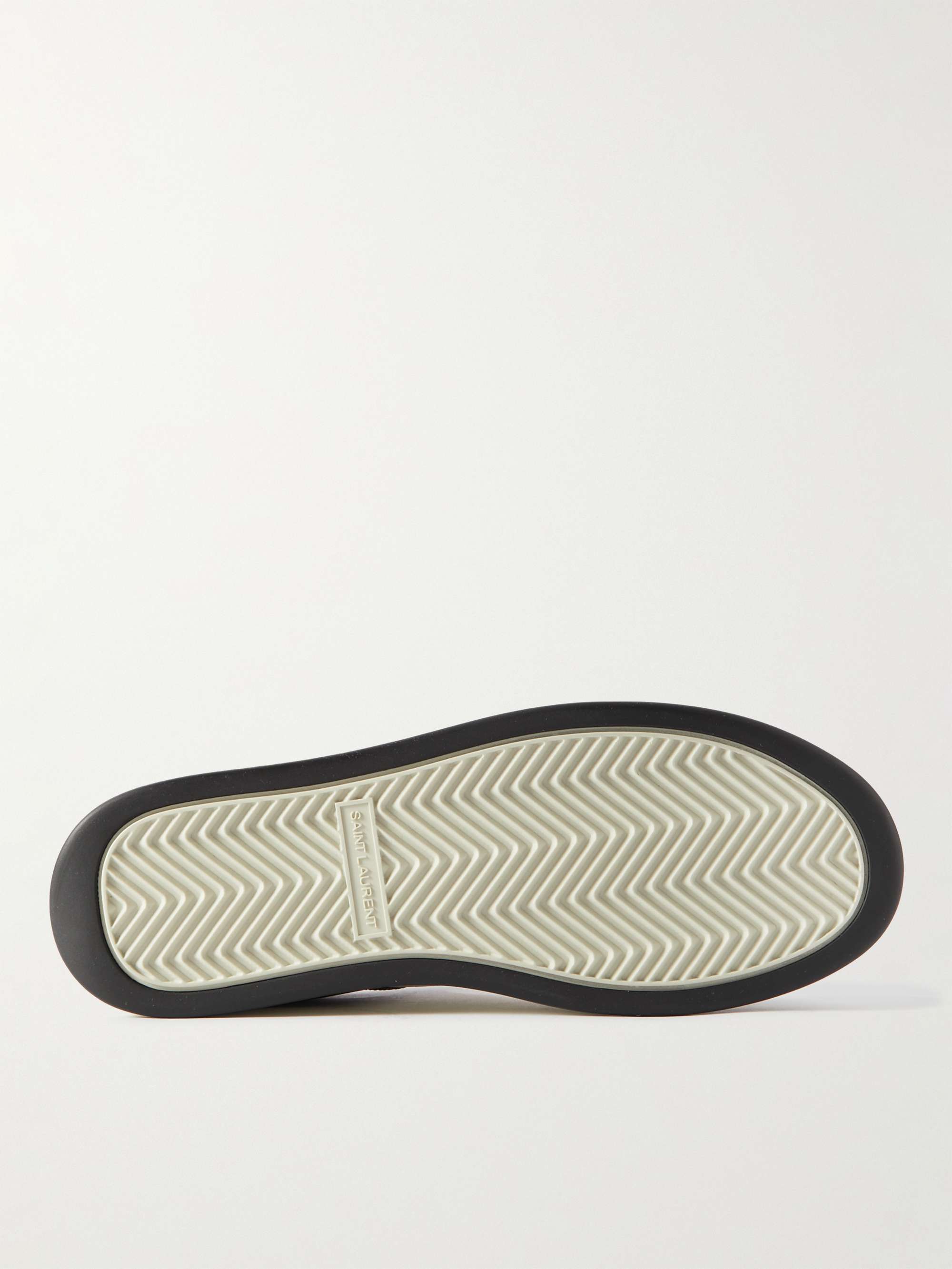 SAINT LAURENT SL/61 Perforated Leather Sneakers