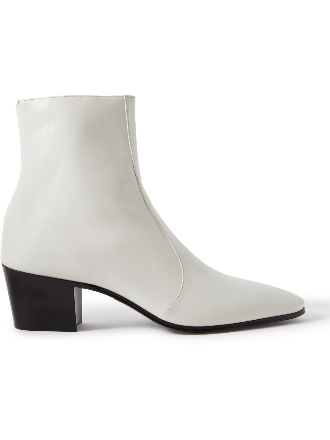 SAINT LAURENT Vassili 60 Leather Boots | Smart Closet