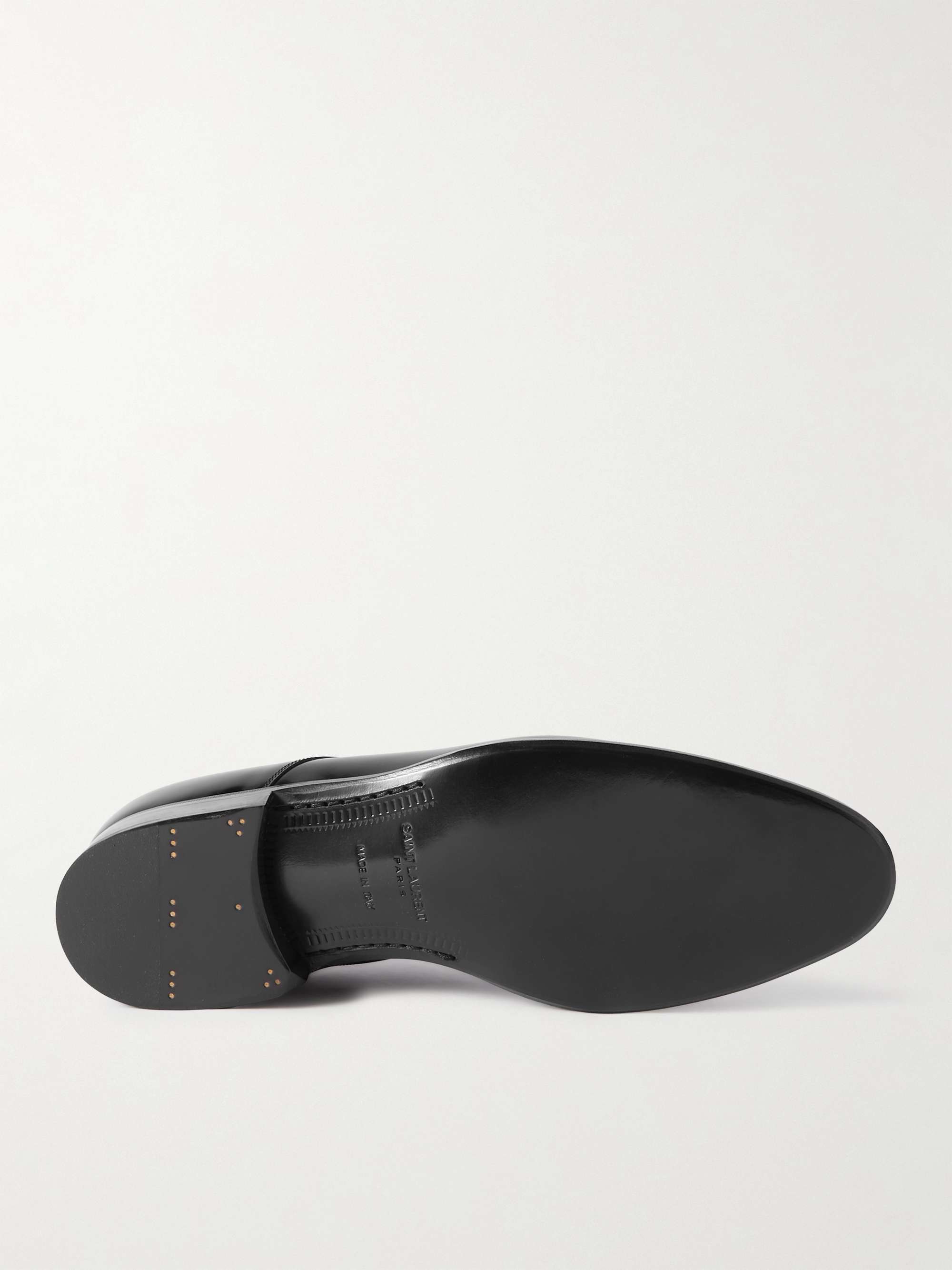 SAINT LAURENT Adrien 25 Leather Derby Shoes for Men | MR PORTER