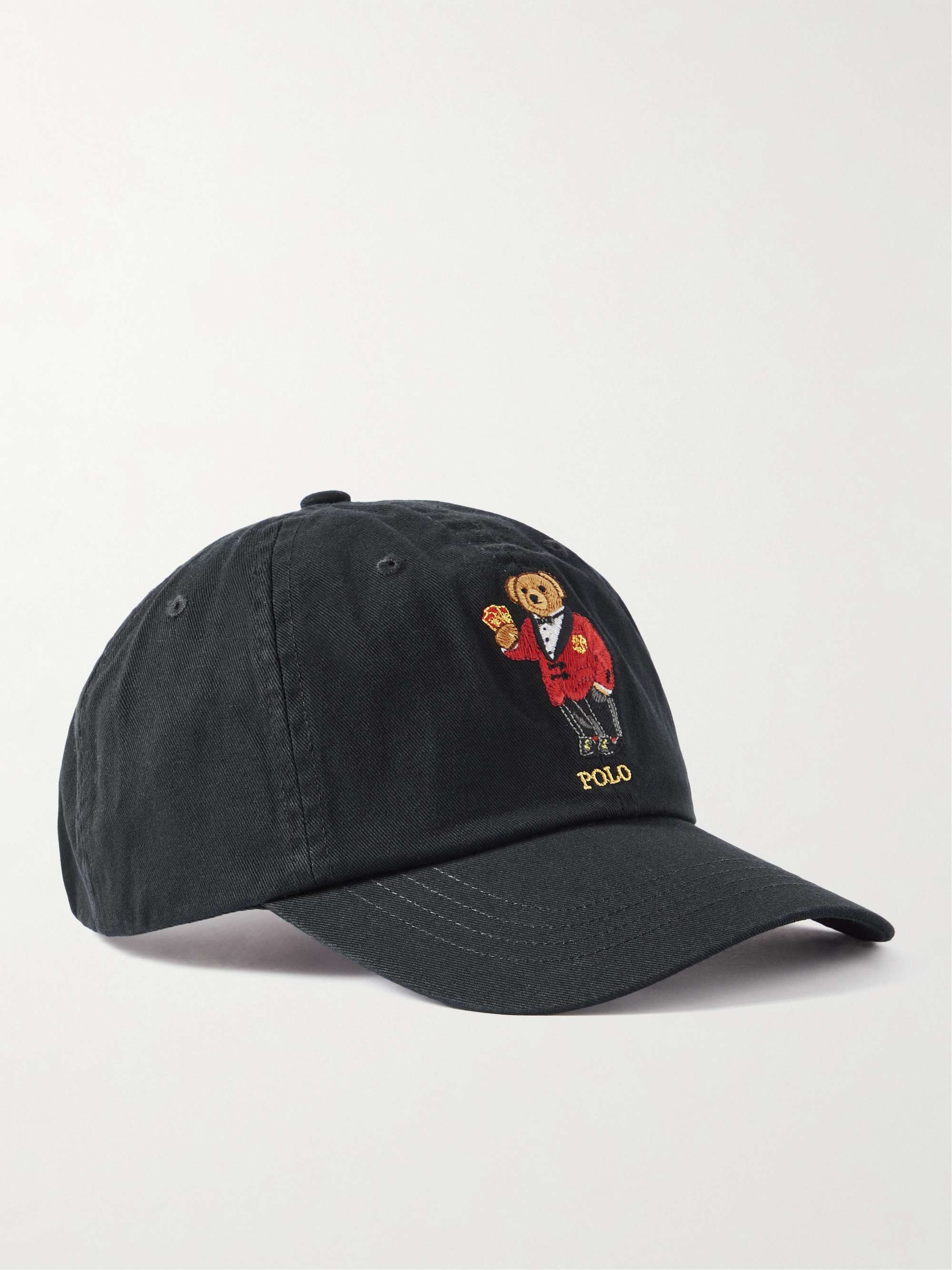 Logo-Embroidered Cotton-Twill Baseball Cap