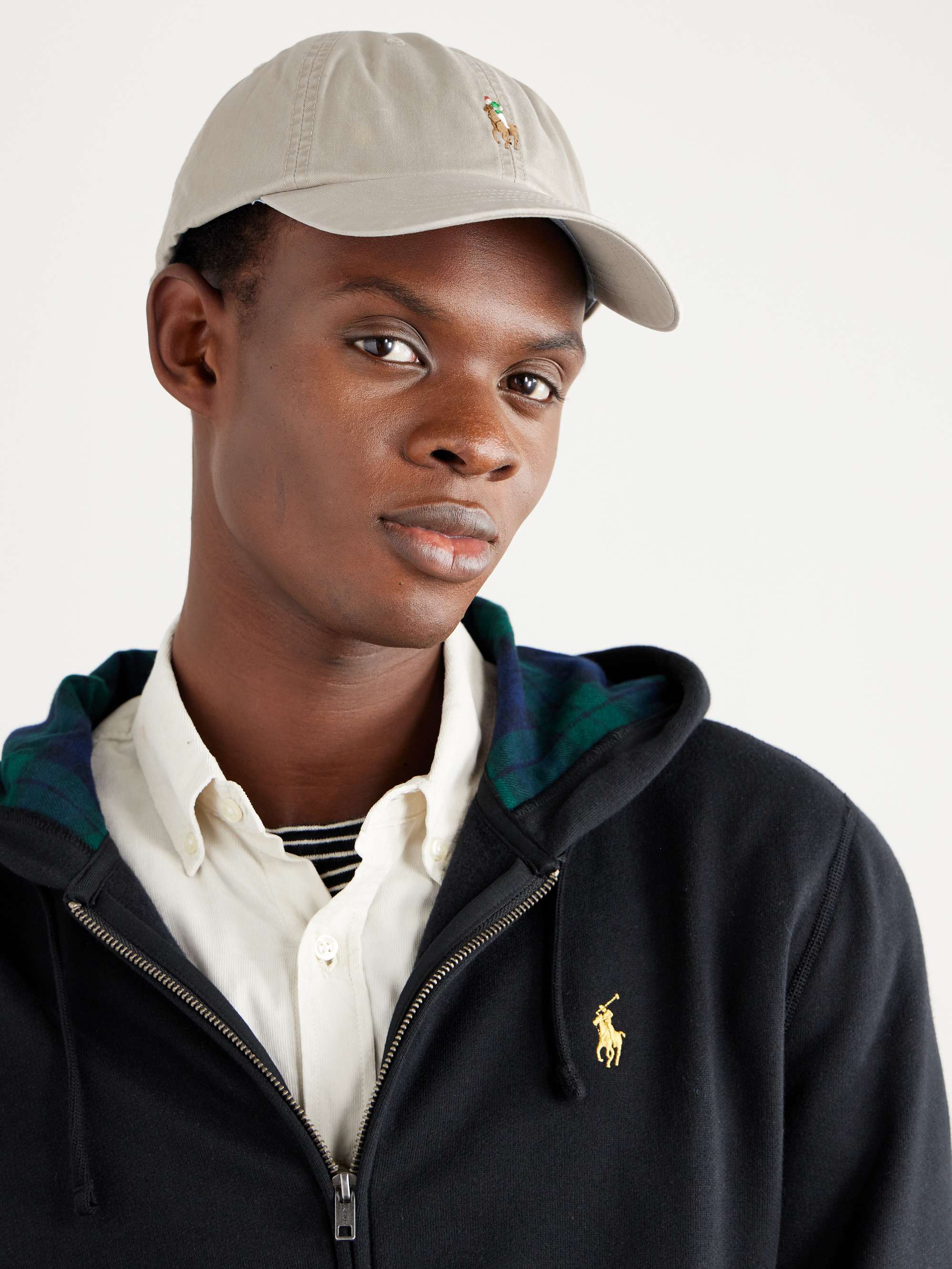 Logo-Embroidered Cotton-Twill Baseball Cap