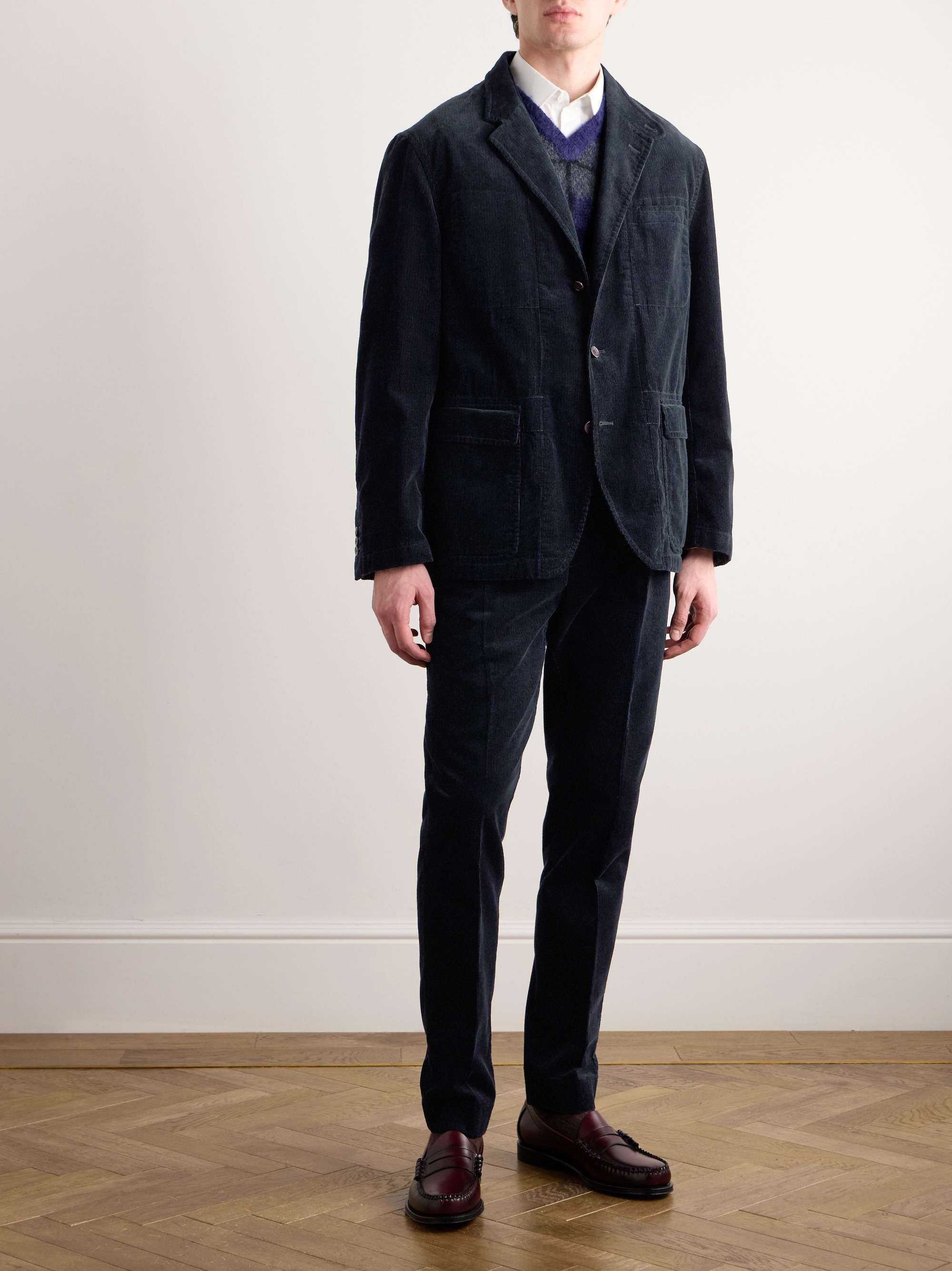 Cotton-Corduroy Suit Jacket