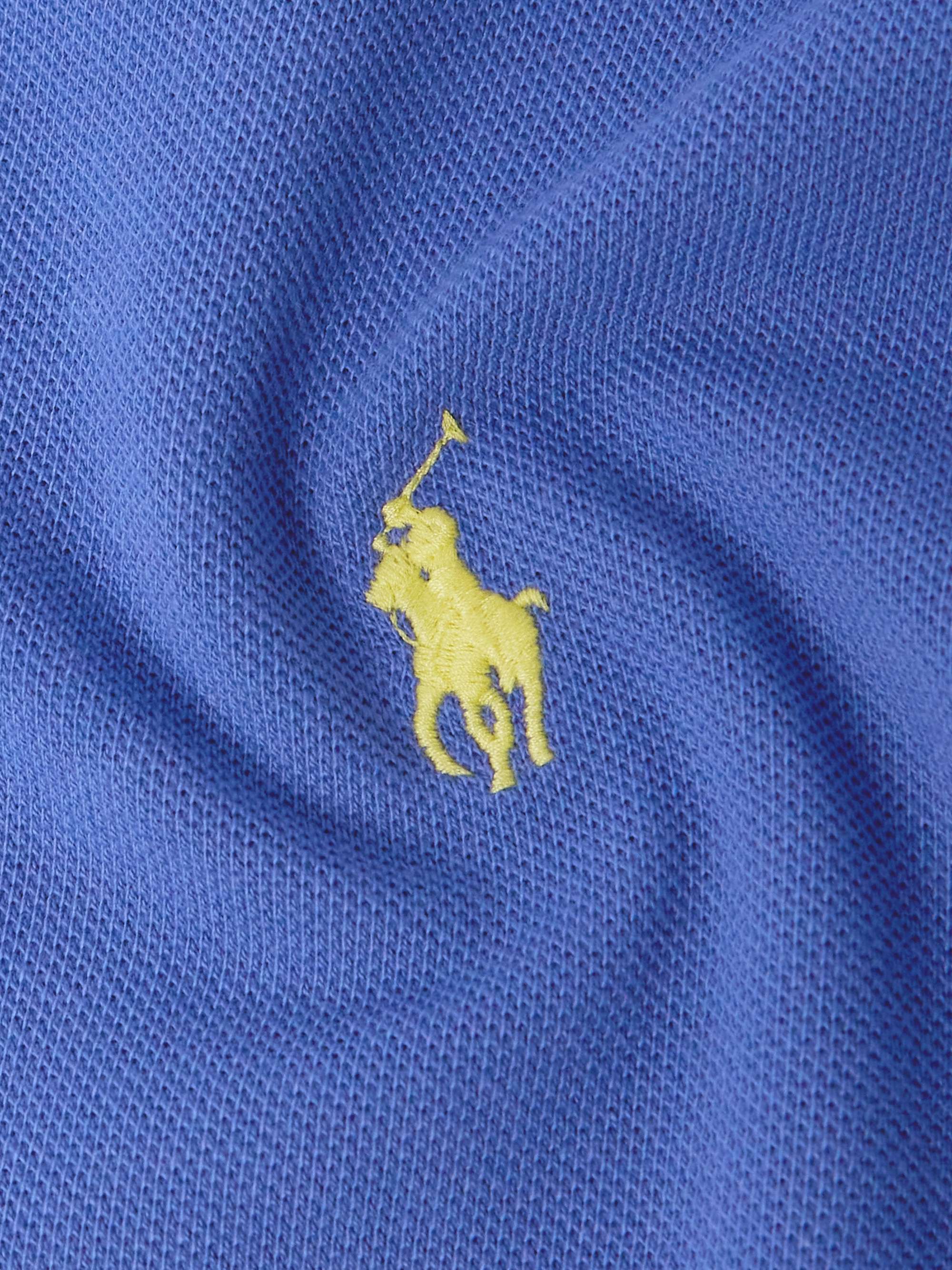 POLO RALPH LAUREN SlimFit LogoEmbroidered CottonPiqué Polo Shirt for