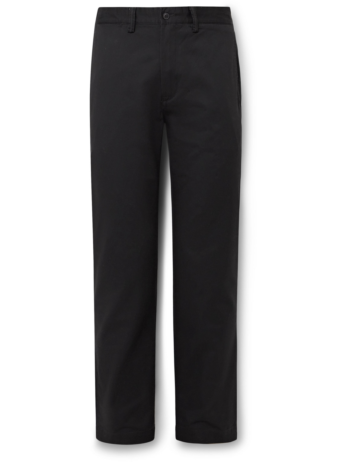 Polo Ralph Lauren Bedford Slim-fit Straight-leg Cotton-blend Twill Chinos In Black