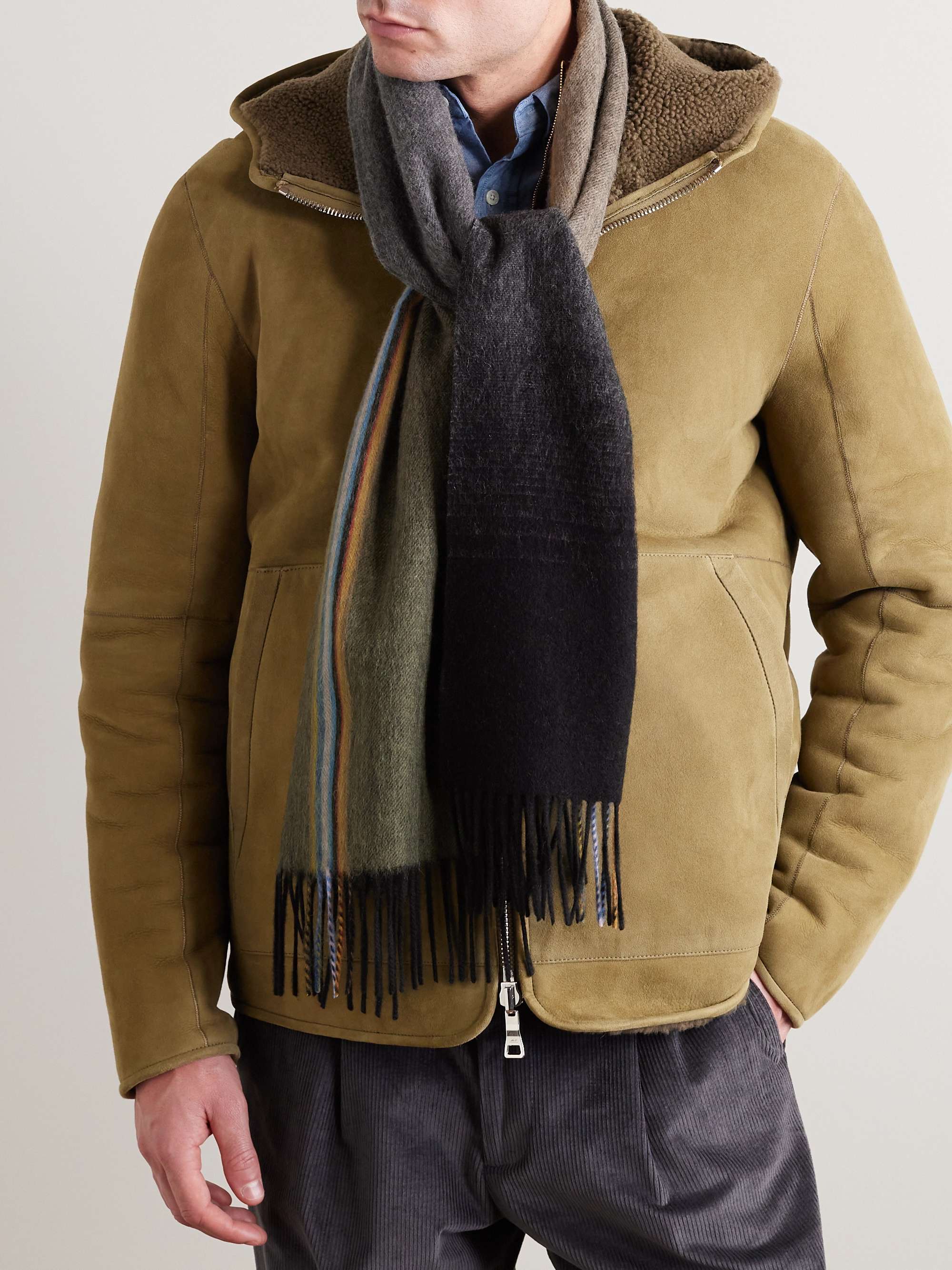 Paul smith mens deals cashmere scarf