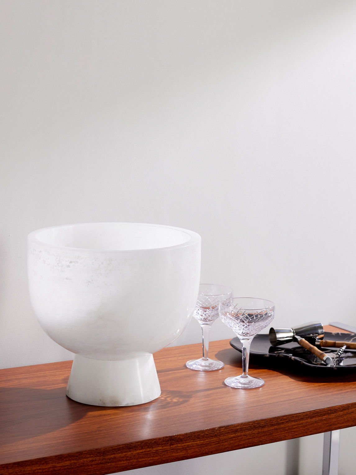 Florenza Alabaster Champagne Bowl — 2