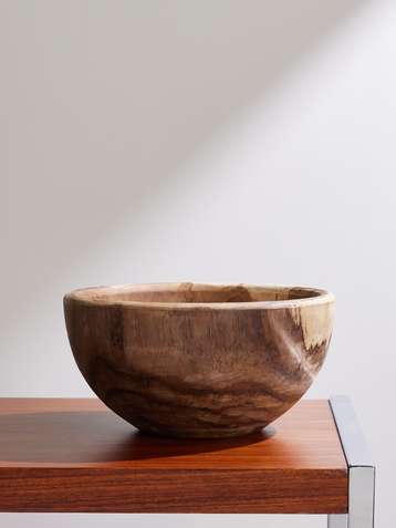 Flor Catchall Glazed Earthenware Clay Bowl