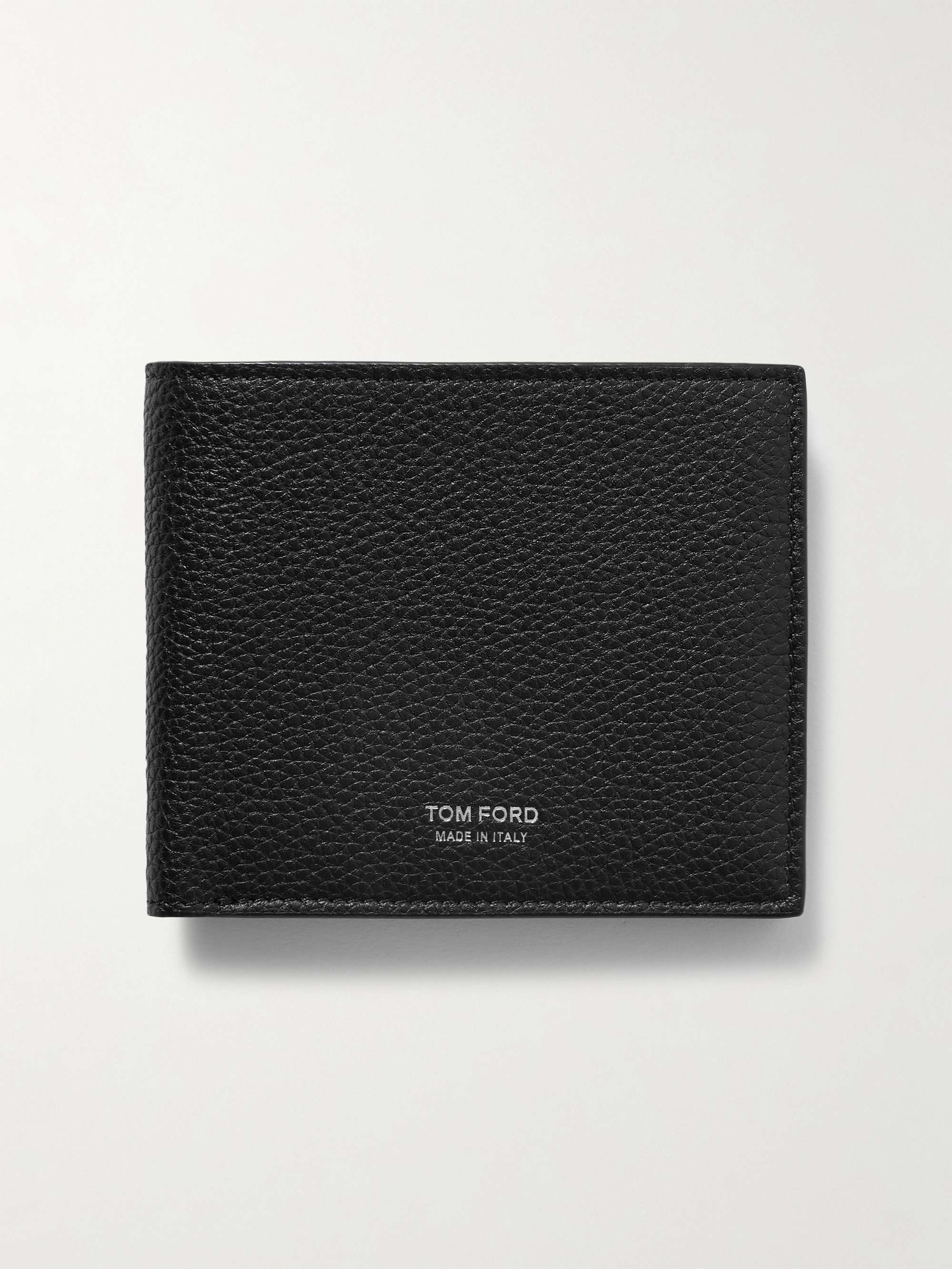 TOM FORD Full-Grain Leather Billfold Wallet for Men | MR PORTER