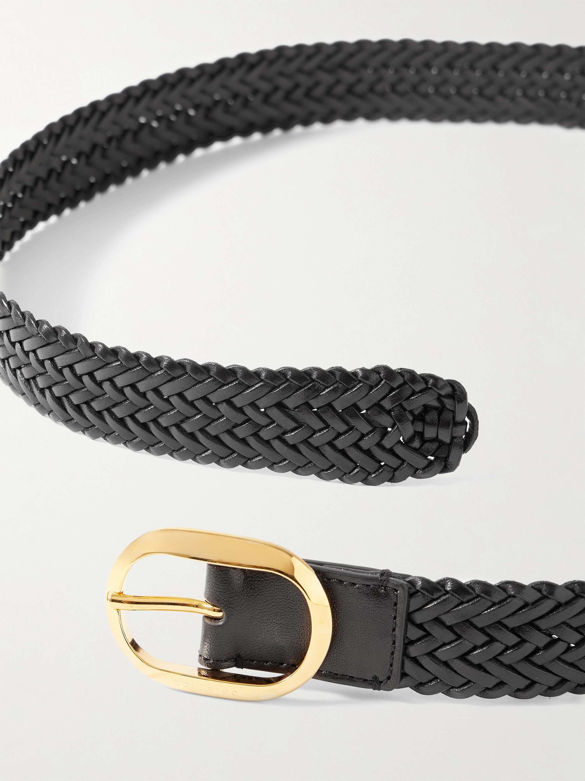 TOM FORD 3cm Woven Leather Belt for Men | MR PORTER