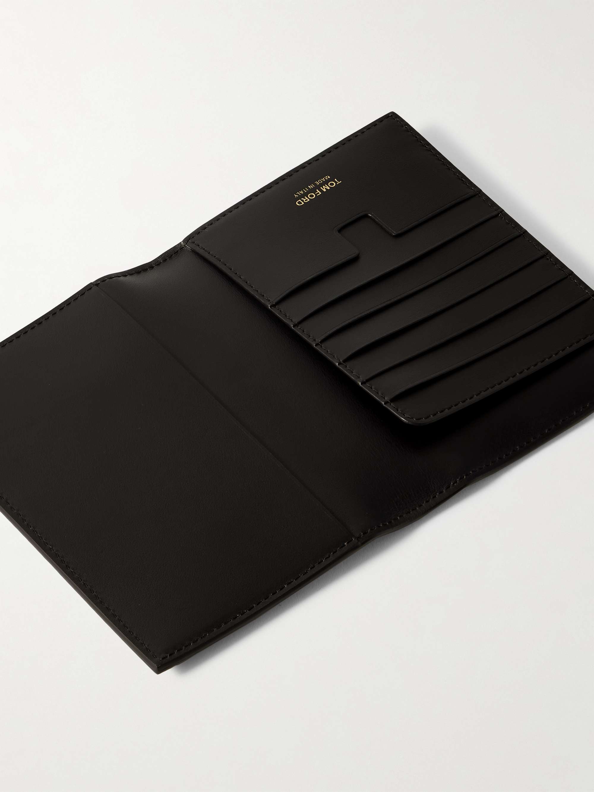 TOM FORD LizardEffect GlossedLeather Passport Holder for Men MR PORTER