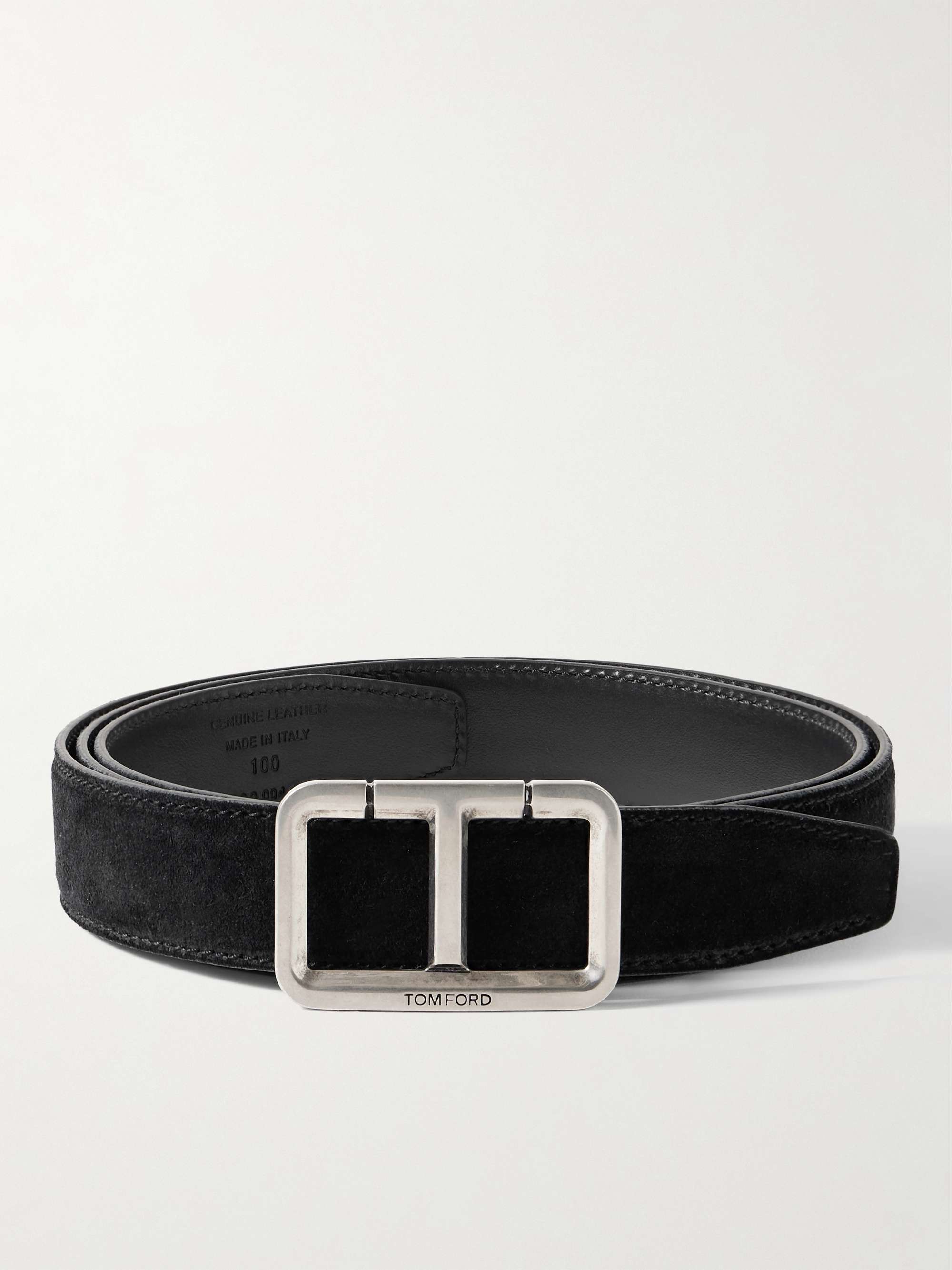 TOM FORD 3cm Suede Belt for Men | MR PORTER