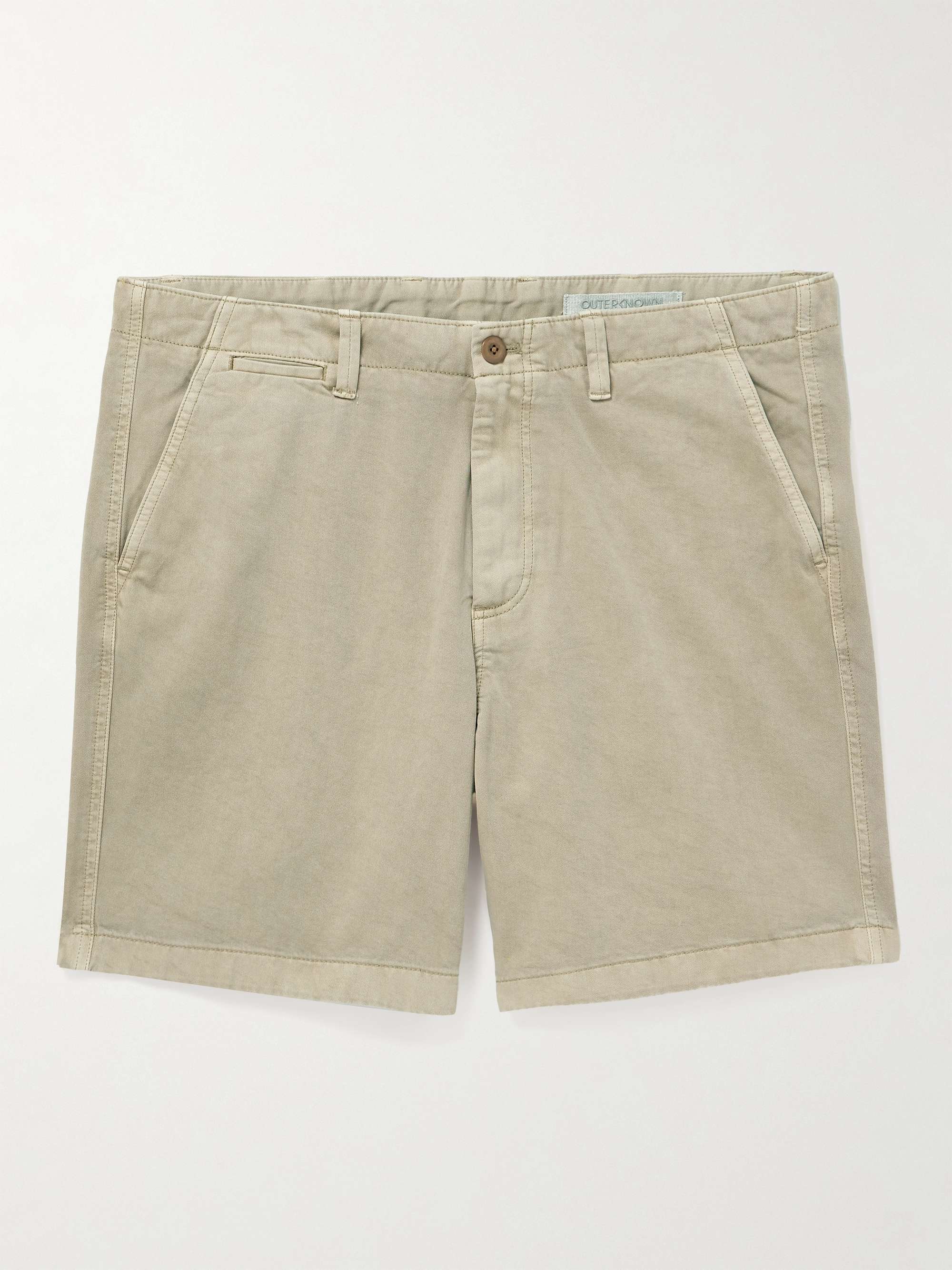 OUTERKNOWN Fort Straight-Leg Organic Cotton-Twill Chino Shorts