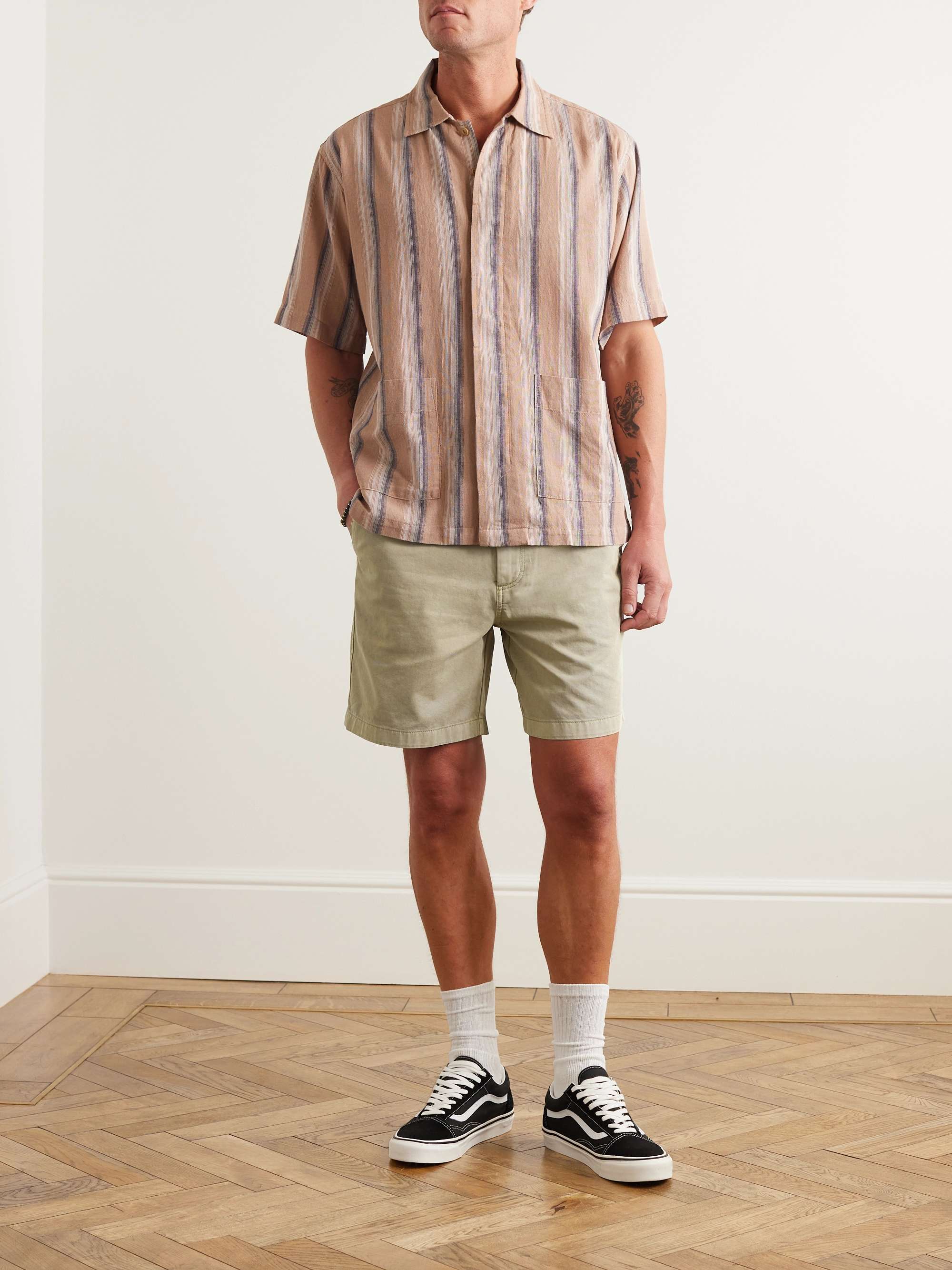 OUTERKNOWN Fort Straight-Leg Organic Cotton-Twill Chino Shorts