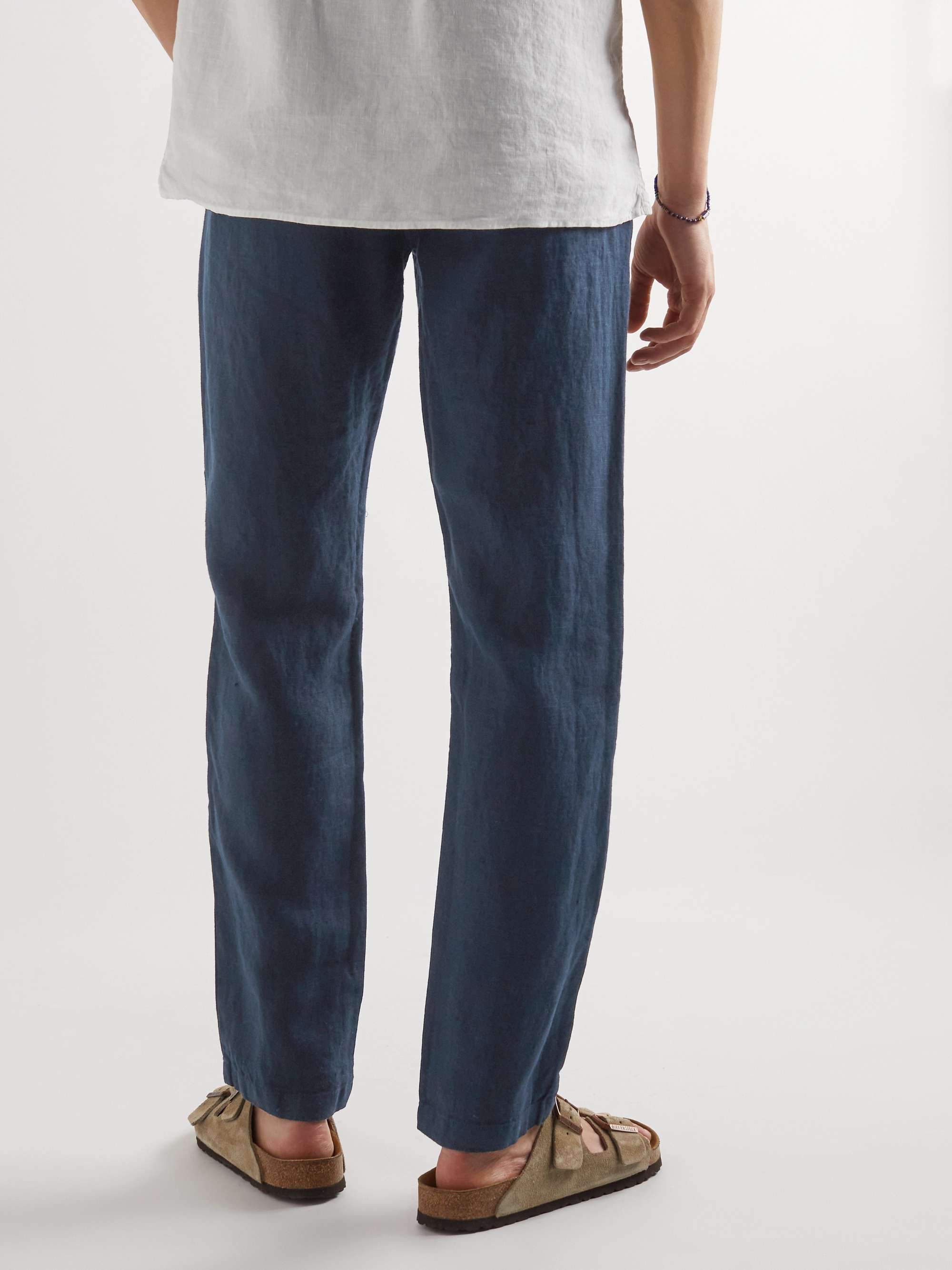 NN07 Karl Tapered Linen Chinos