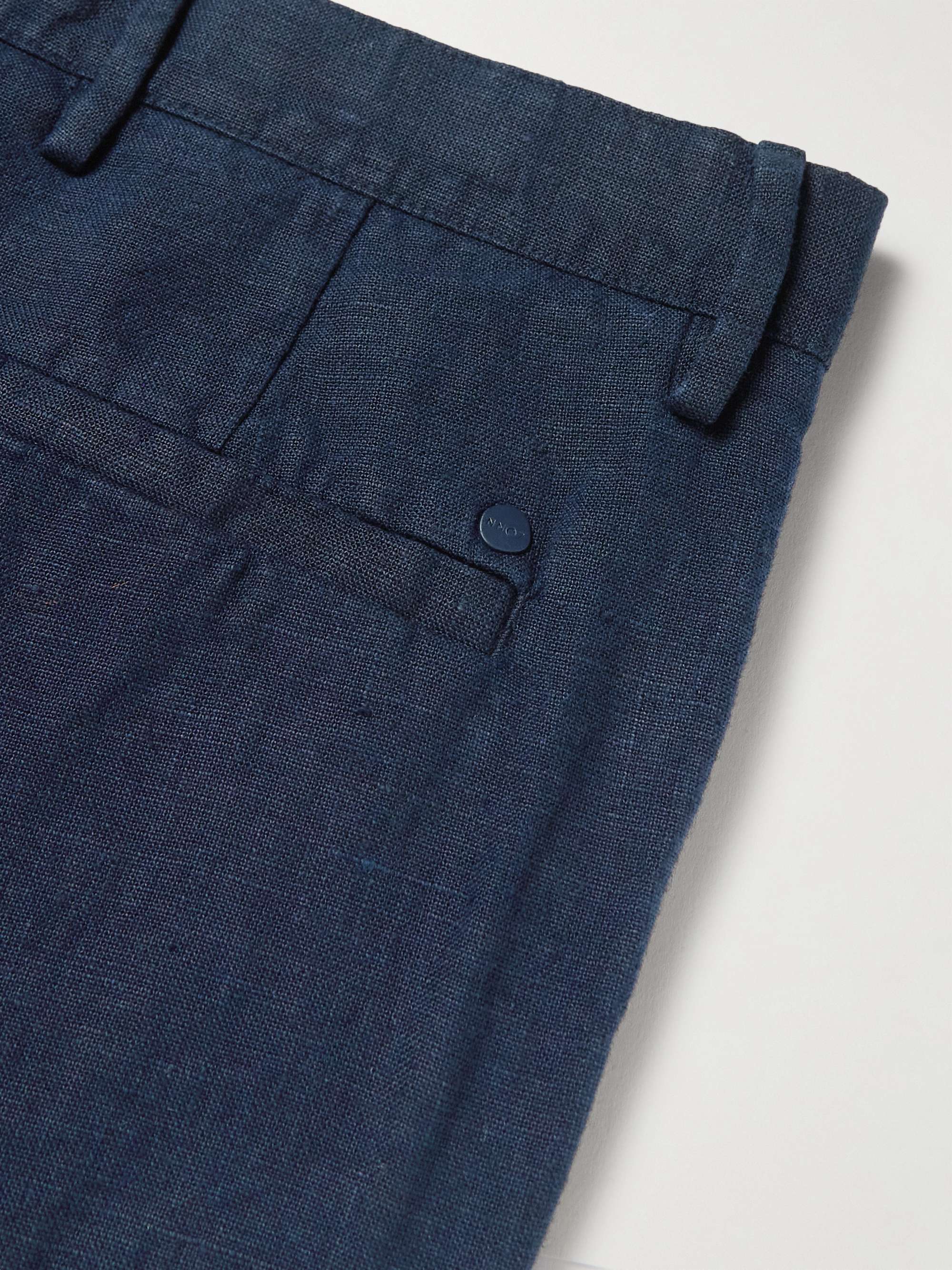NN07 Karl Tapered Linen Chinos