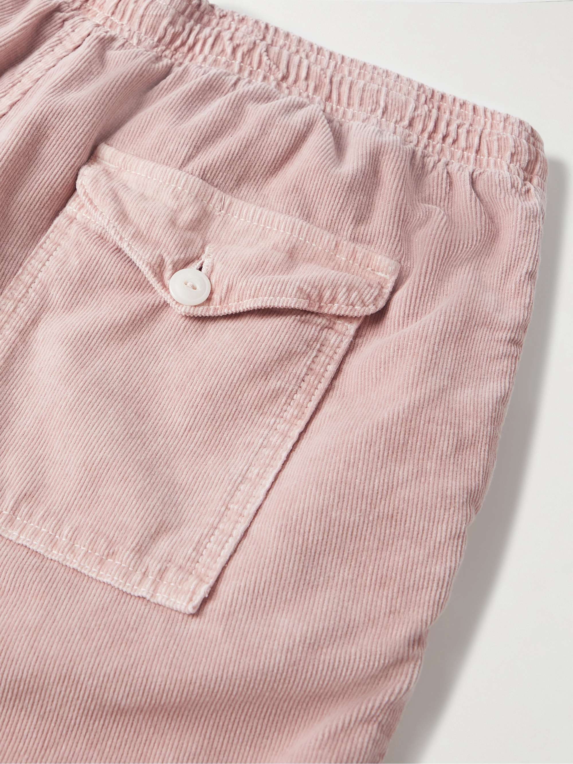 SAVE KHAKI UNITED Easy Cotton-Corduroy Drawstring Shorts