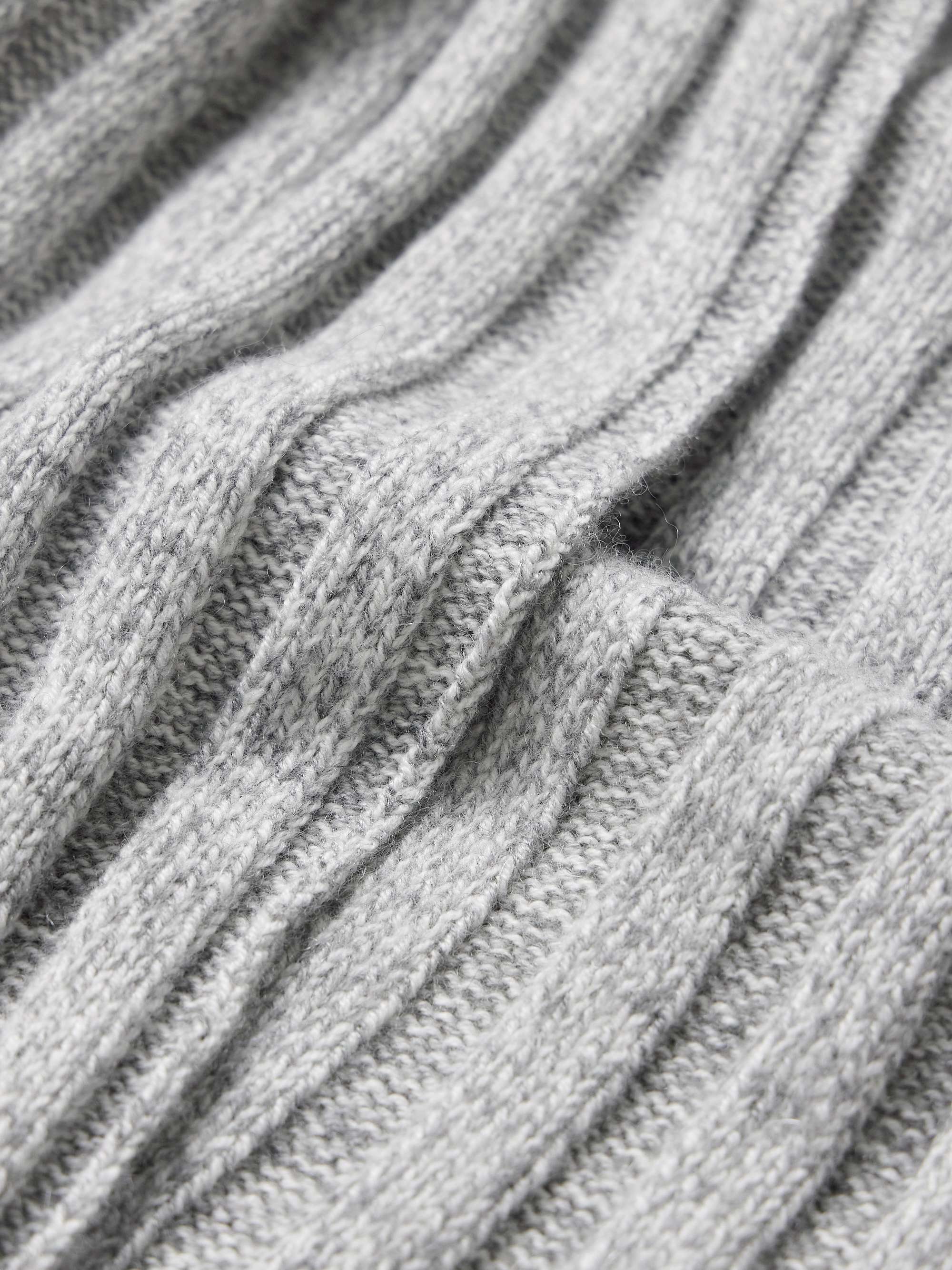 BRUNELLO CUCINELLI Ribbed Cashmere Scarf