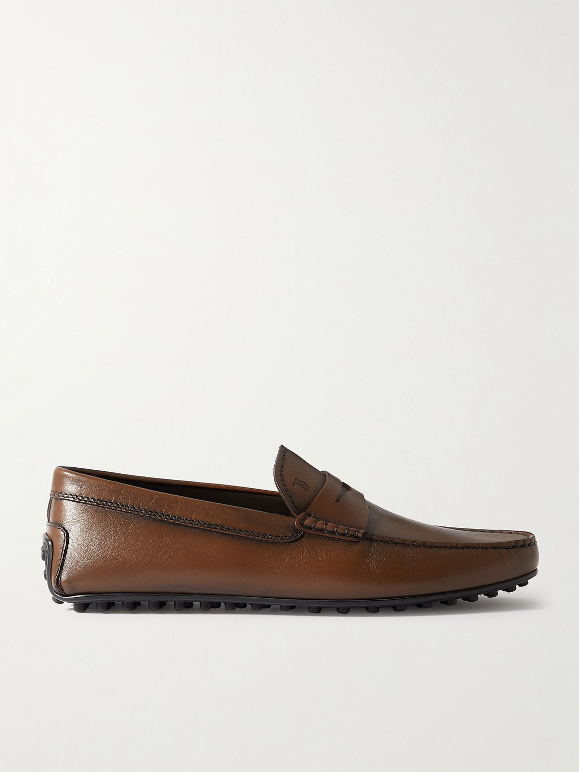 Tod's City Gommino Leather Penny Loafers - Men
