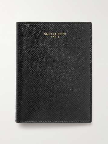 Saint Laurent Monogram Bi-Fold Passport Case