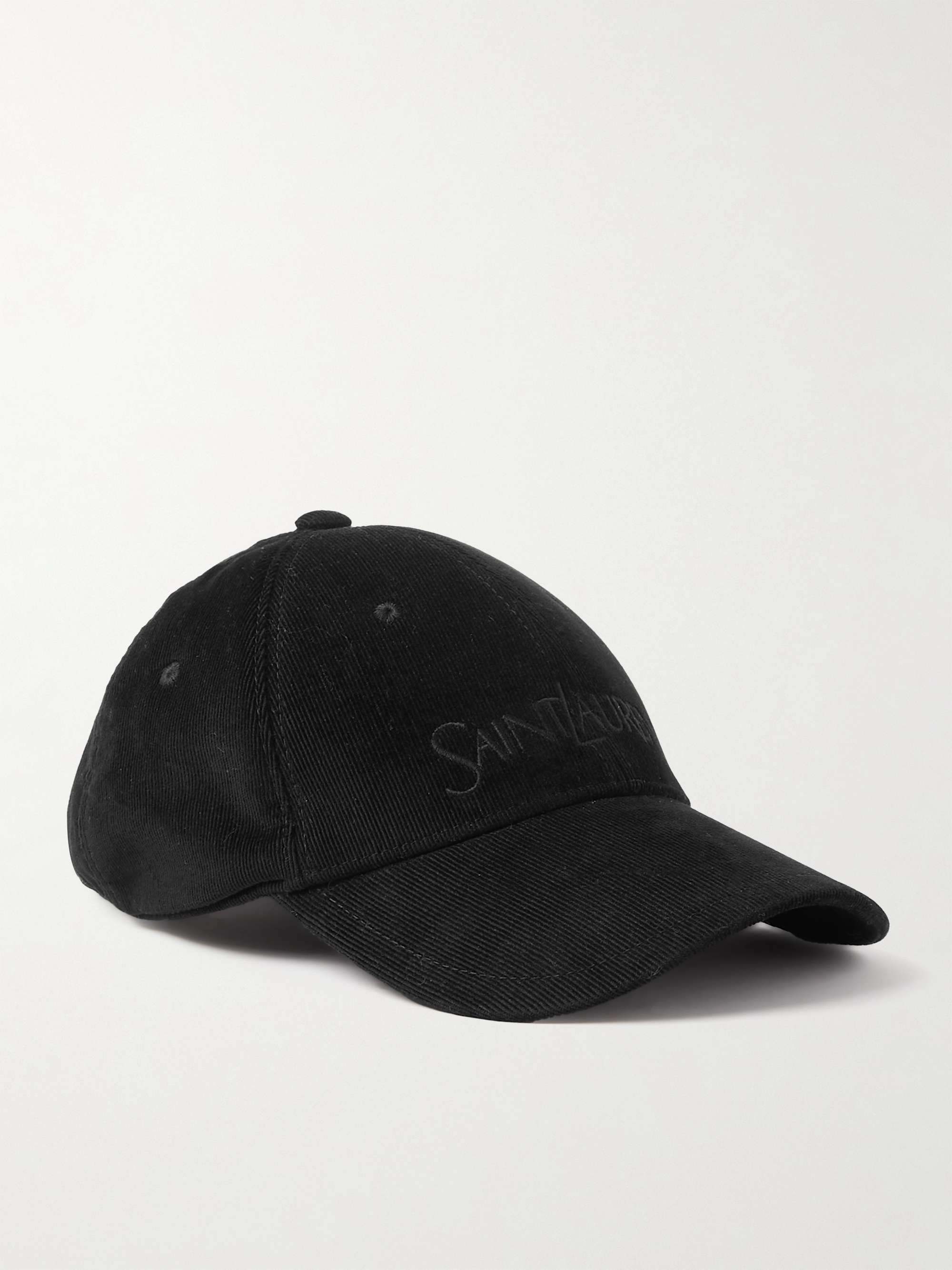 Logo-Appliquéd Cotton-Gabardine and Mesh Baseball Cap