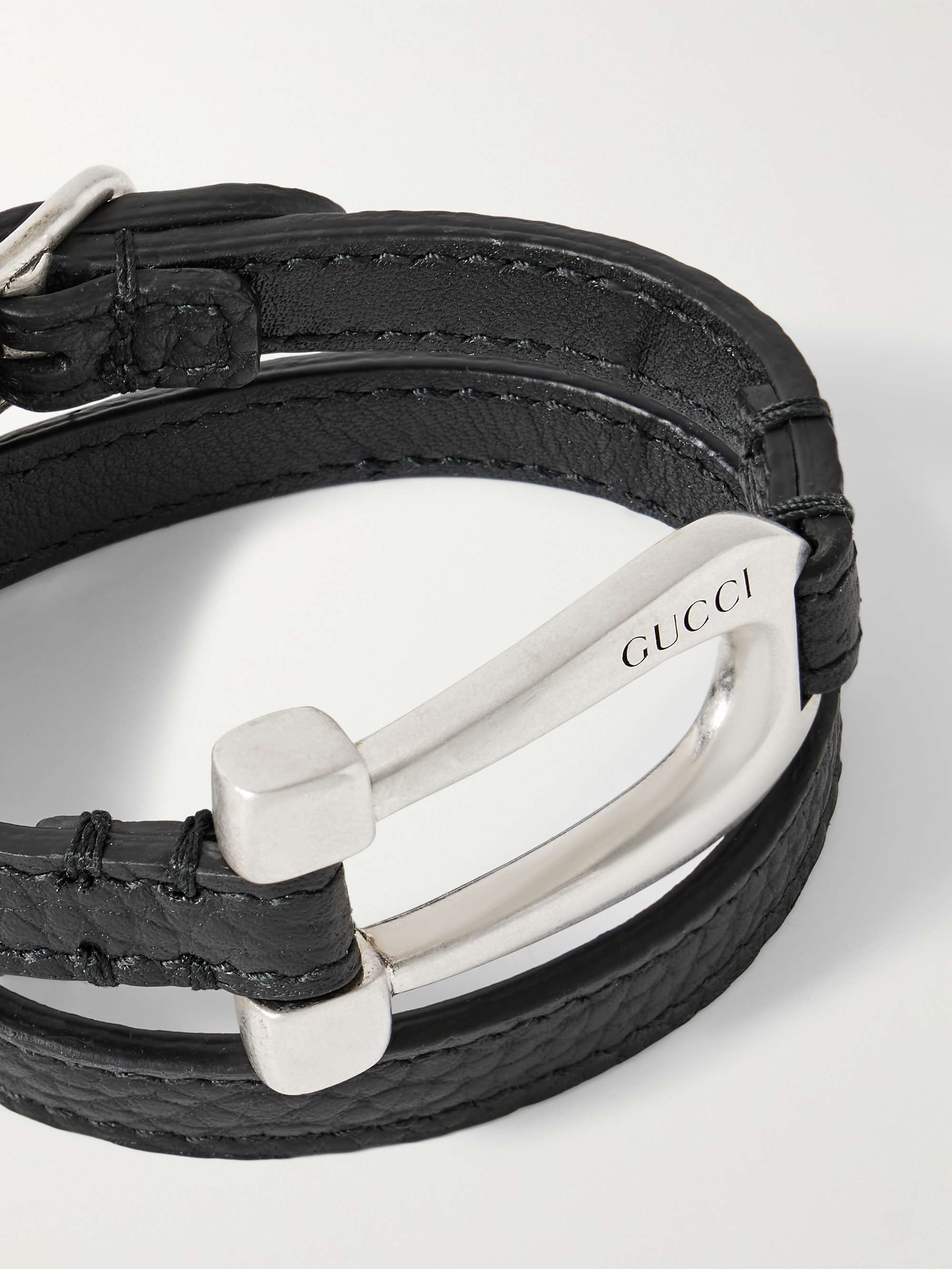 Gucci Boule Sterling Silver Chain Bracelet YBA60270700119 - XL