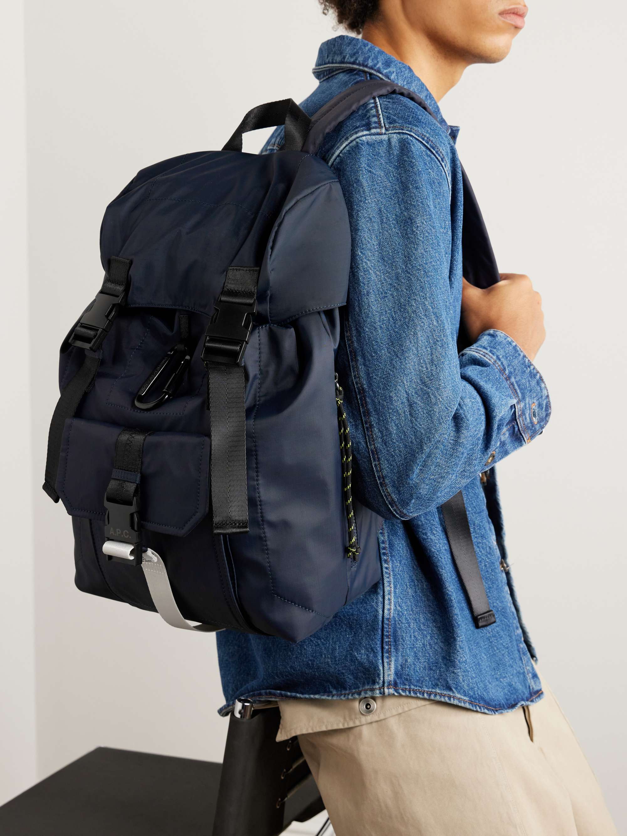 A.P.C. Utilitarian Ripstop Backpack for Men | MR PORTER