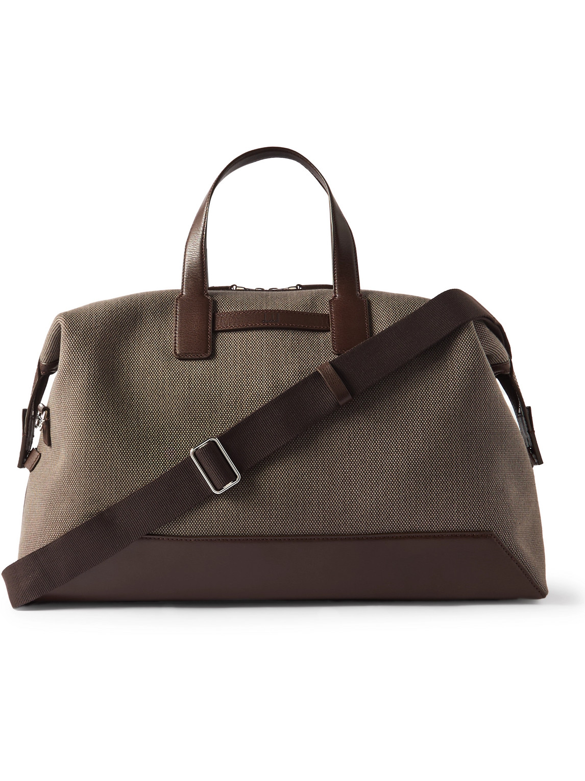 Dunhill 1893 Leather-trimmed Canvas Holdall