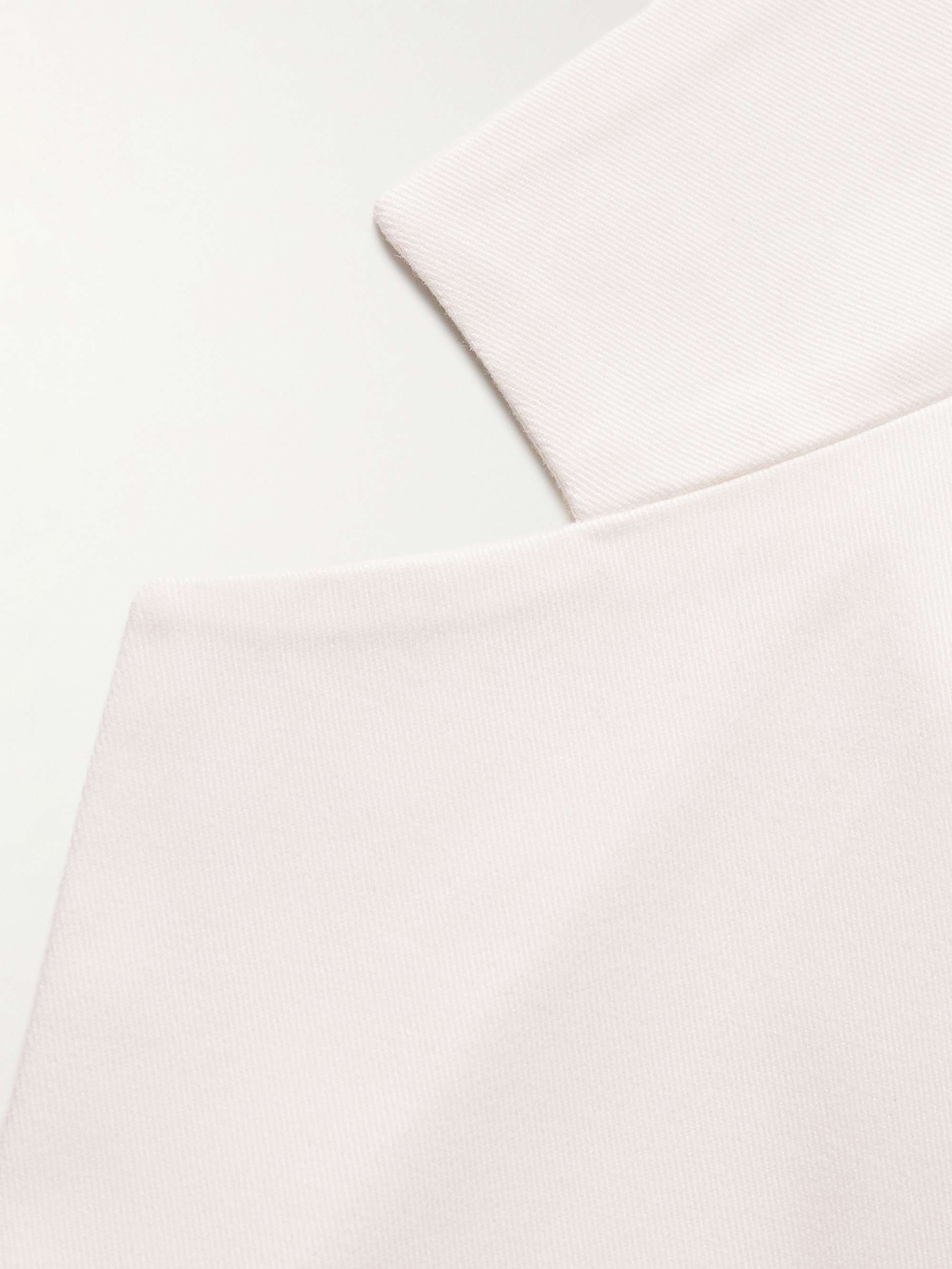 GHIAIA CASHMERE Cotton-Twill Blazer