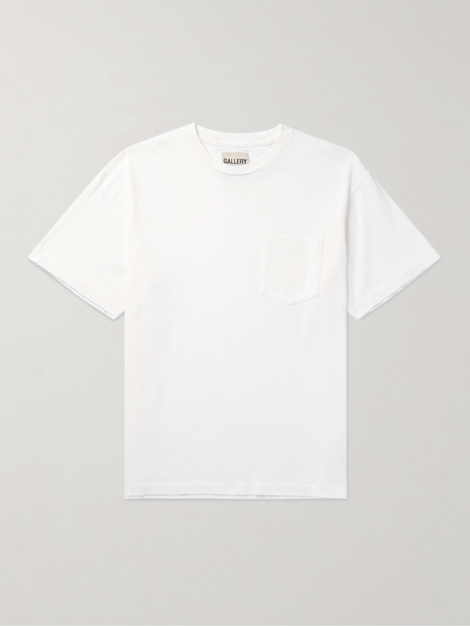 distressed pocket tee