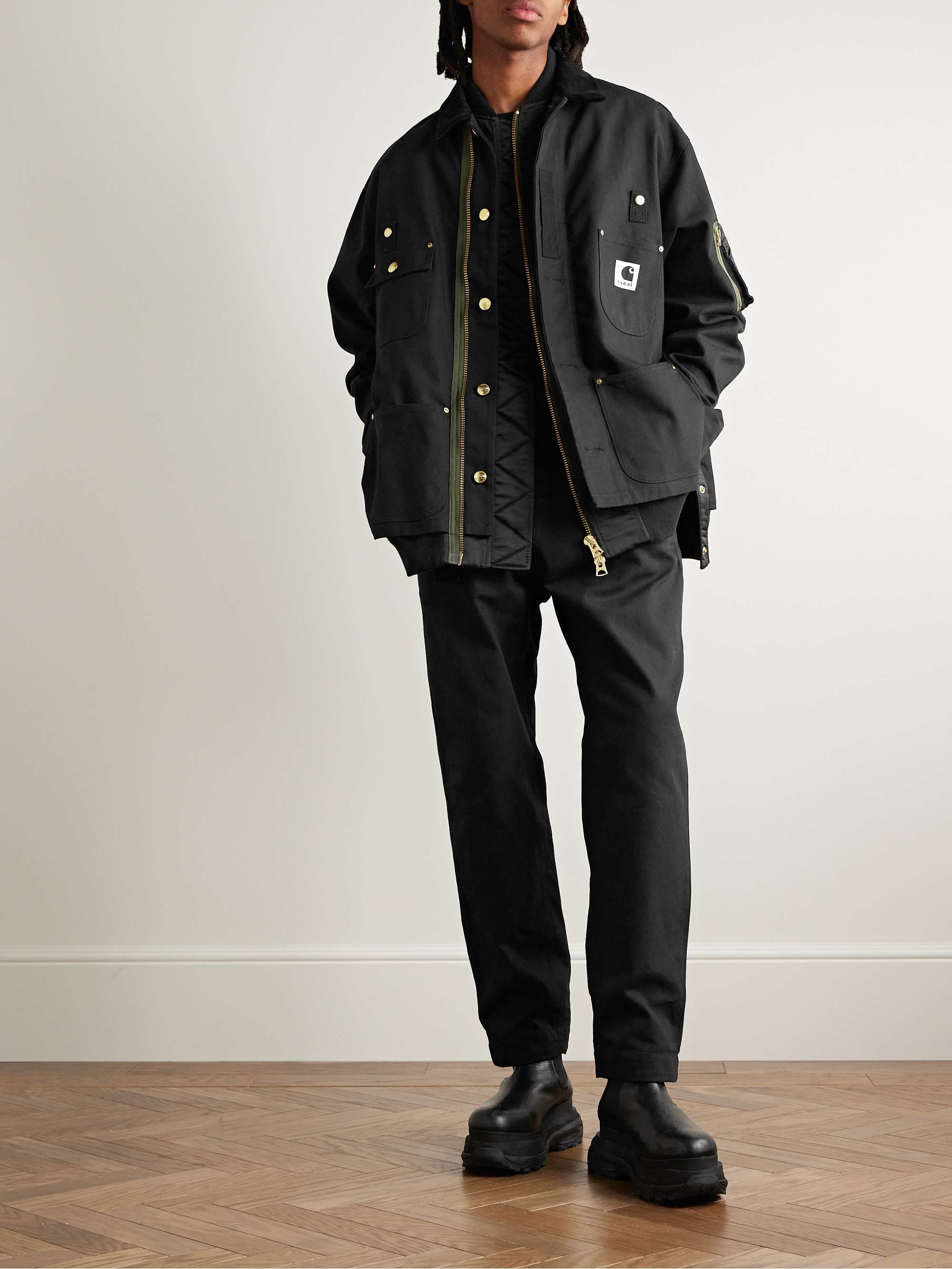 Sacai Carhartt WIP Canvas MA-1 Jacket 1