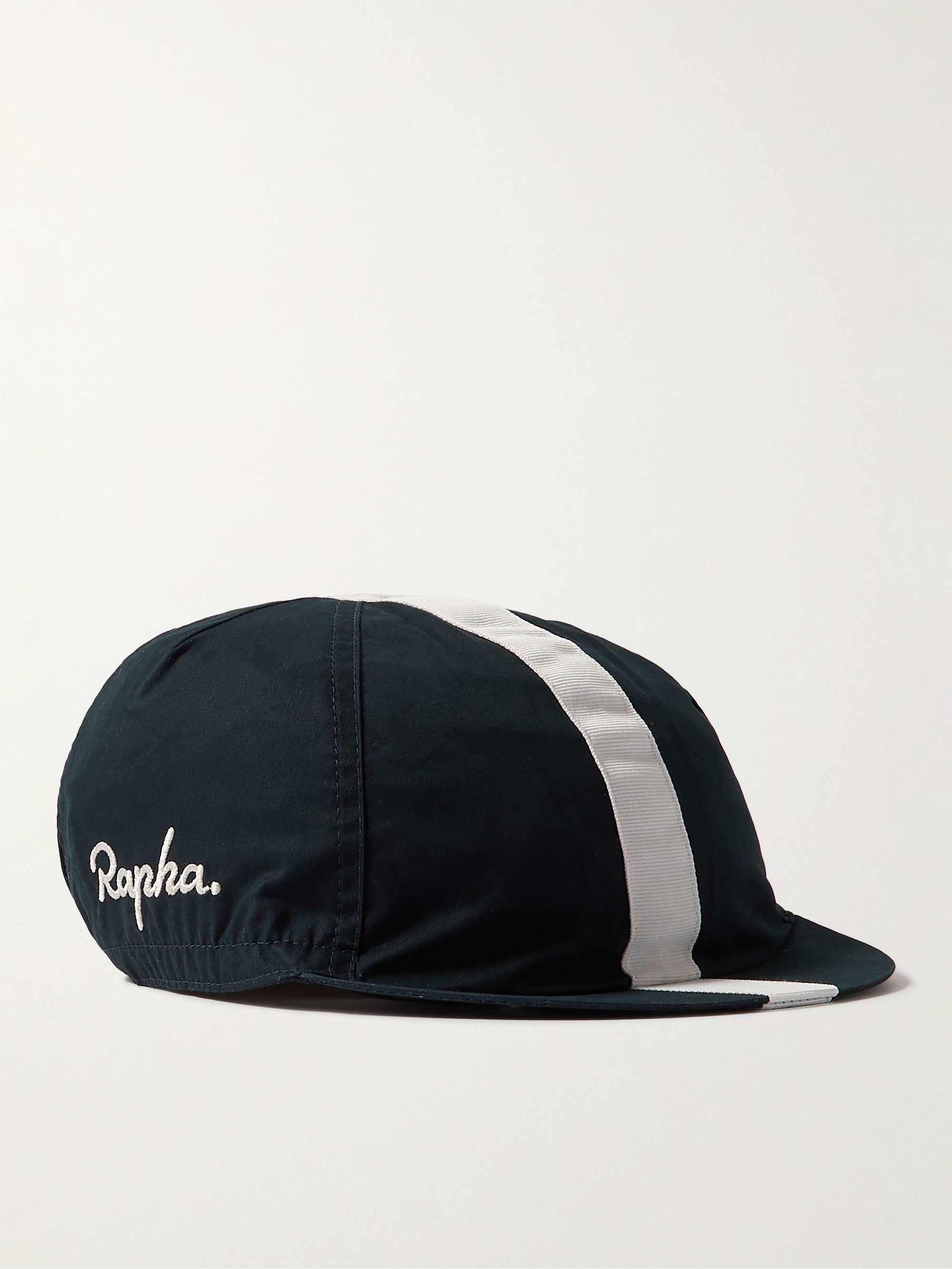 RAPHA Cap II Grosgrain-Trimmed Cotton-Poplin Cycling Cap for Men | MR ...