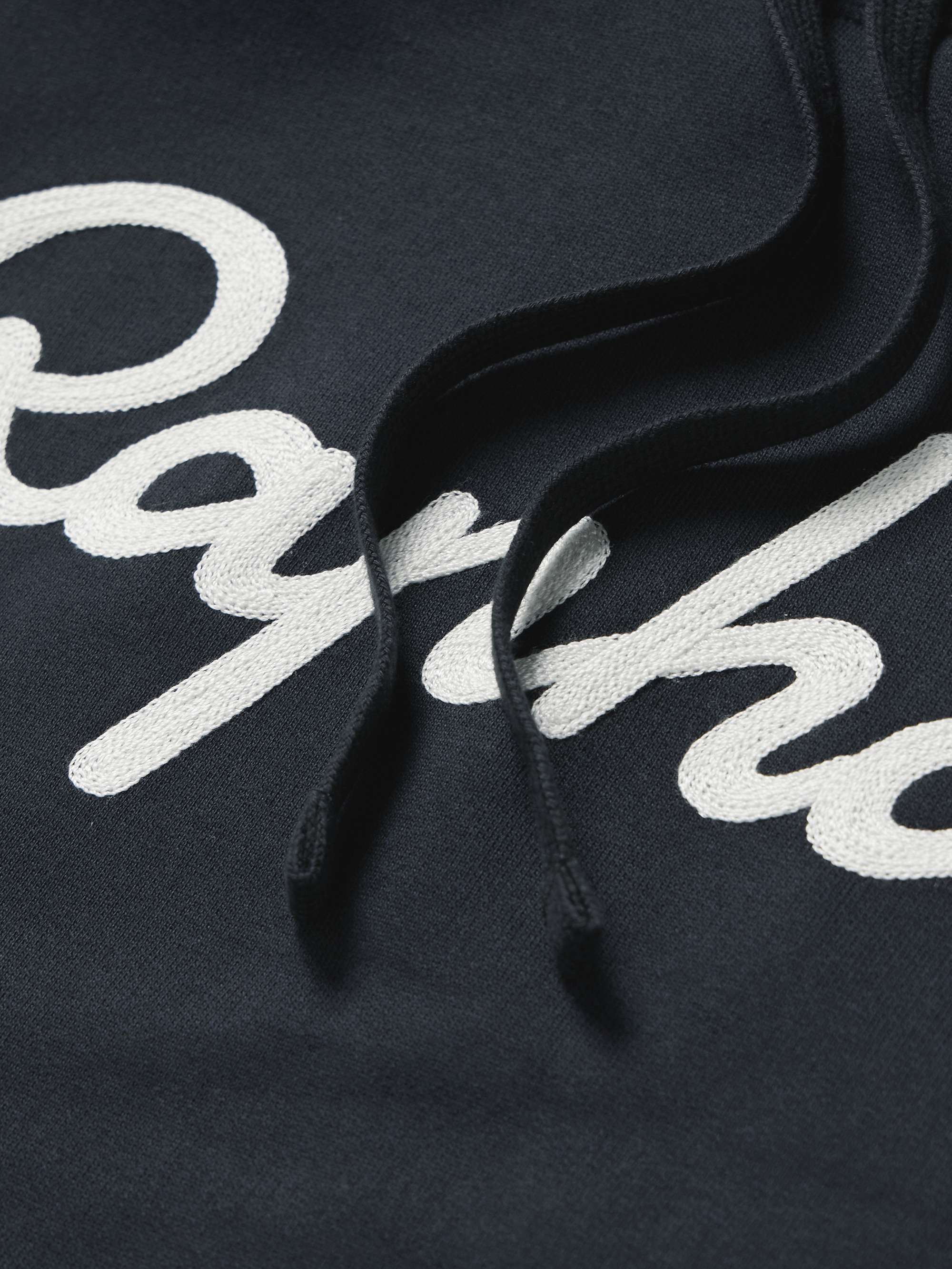 RAPHA Logo-Embroidered Cotton-Jersey Hoodie