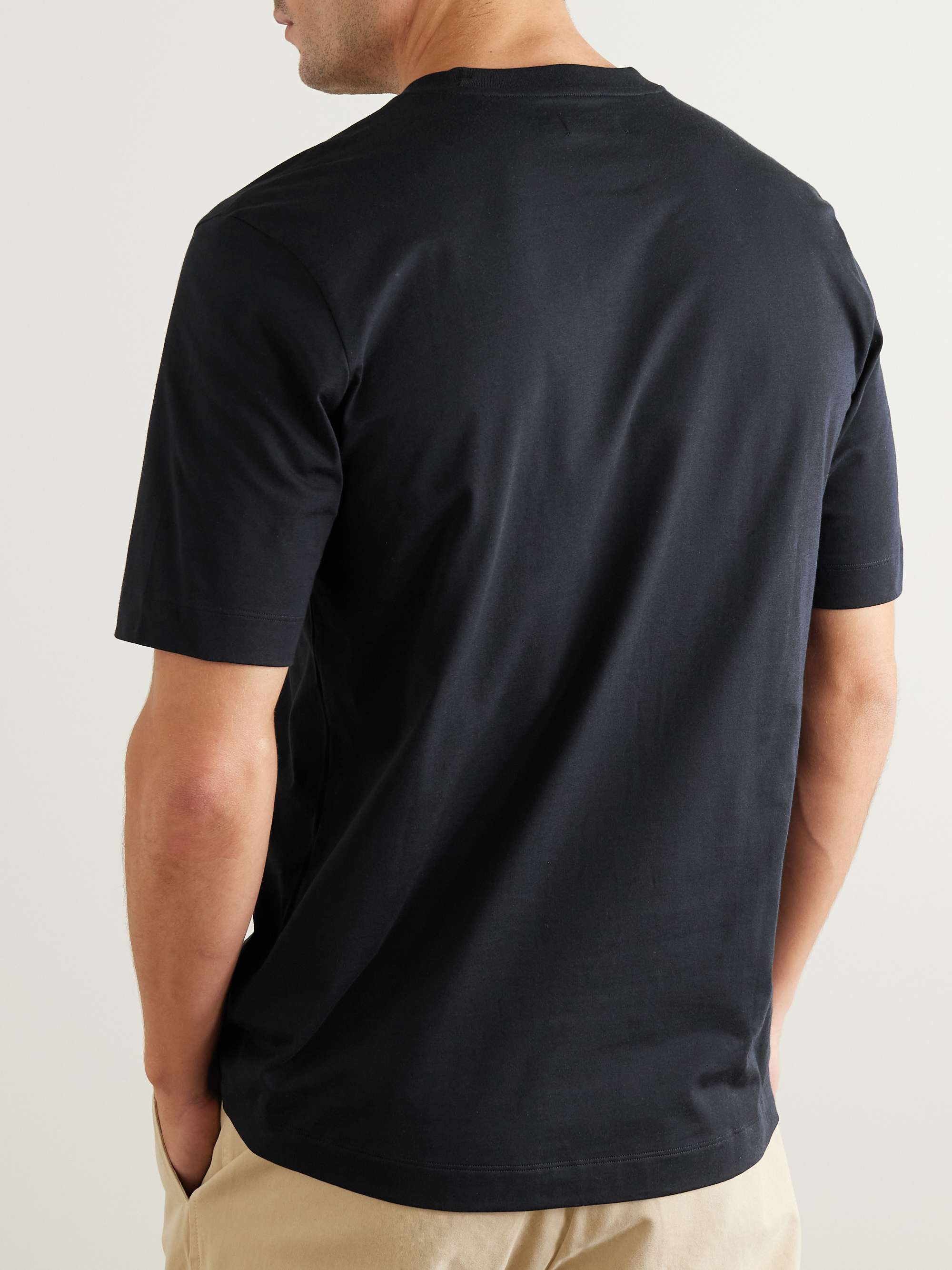 RAPHA Logo-Embroidered Cotton-Jersey T-Shirt