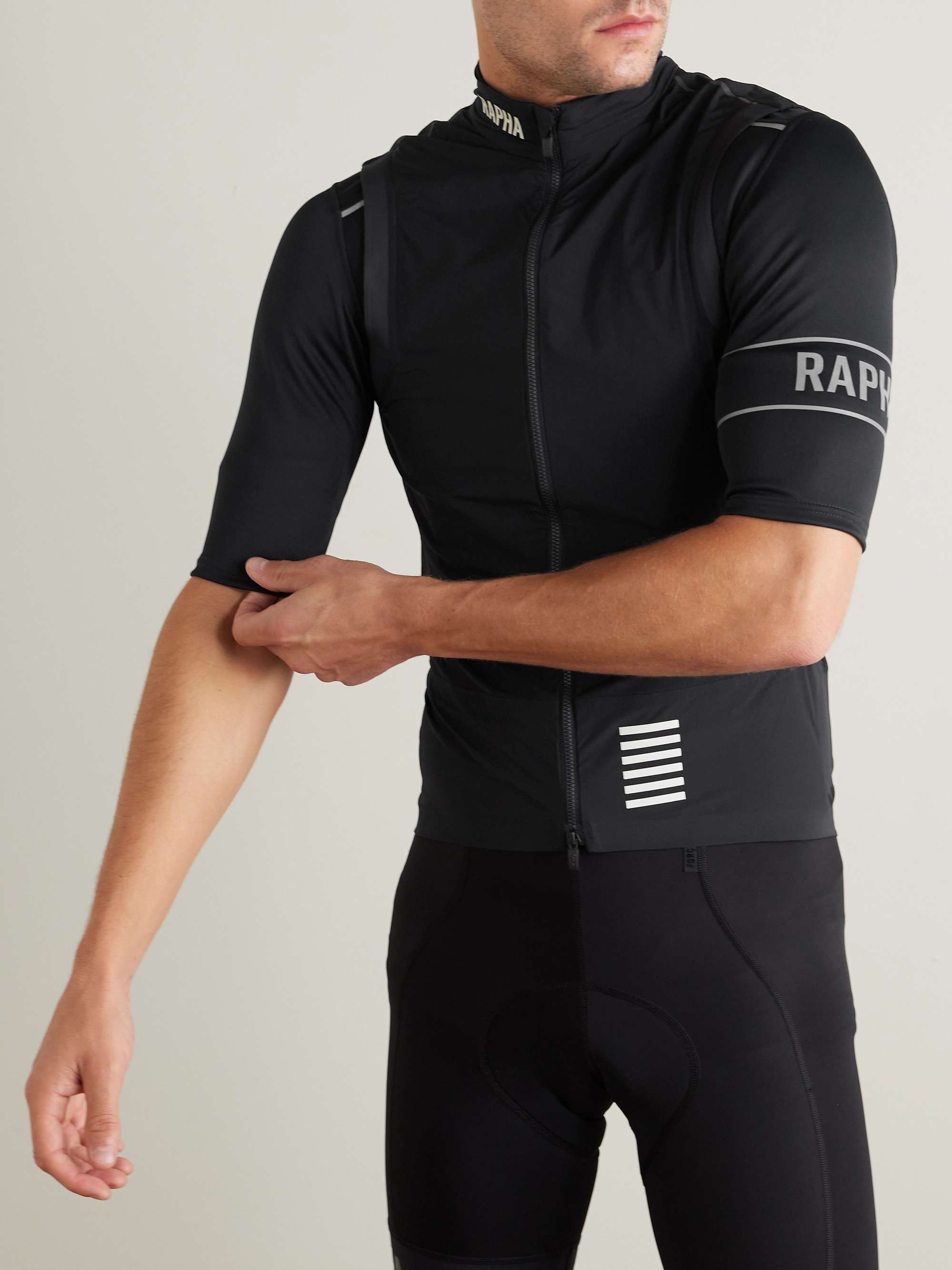 RAPHA Pro Team Mesh-Panelled Stretch-Nylon Cycling Gilet