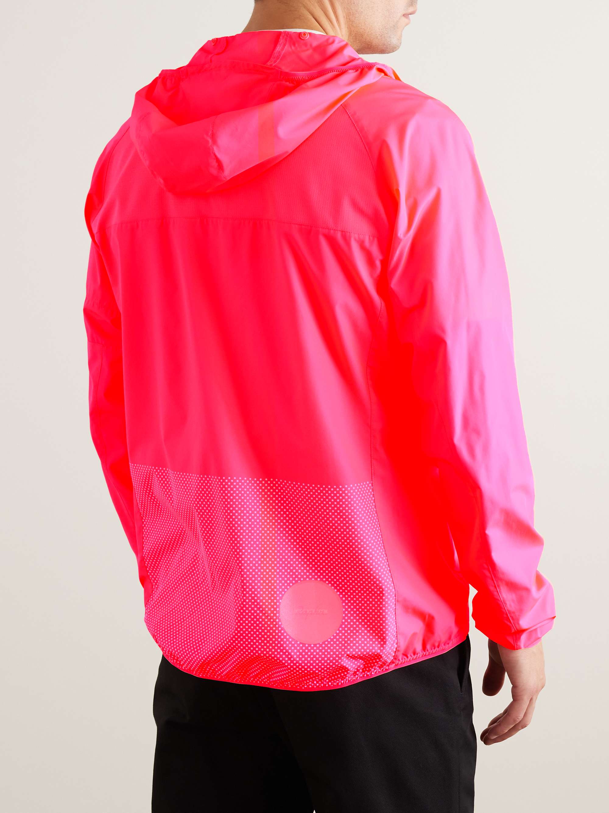 RAPHA Commuter Logo-Print Shell and Mesh Cycling Jacket