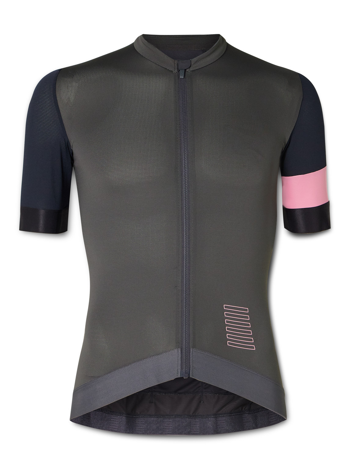 Rapha Pro Team Mesh-panelled Stretch Cycling Jersey In Gray
