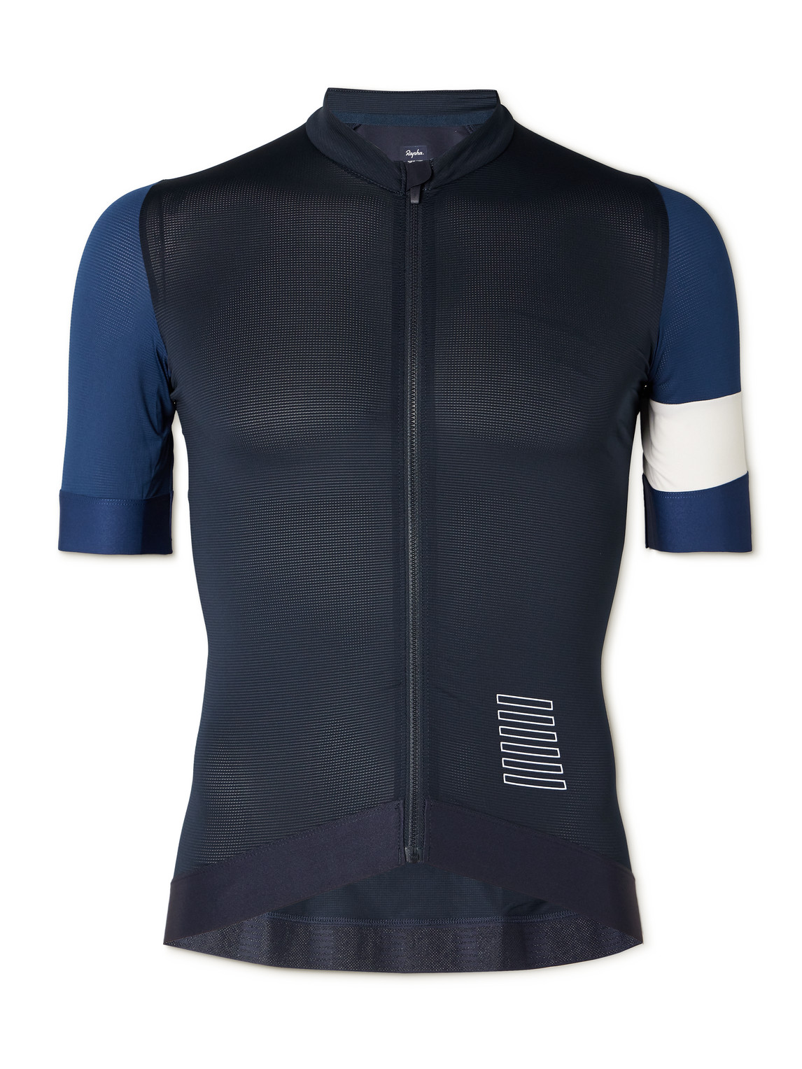 Rapha Pro Team Mesh-panelled Stretch Cycling Jersey In Blue