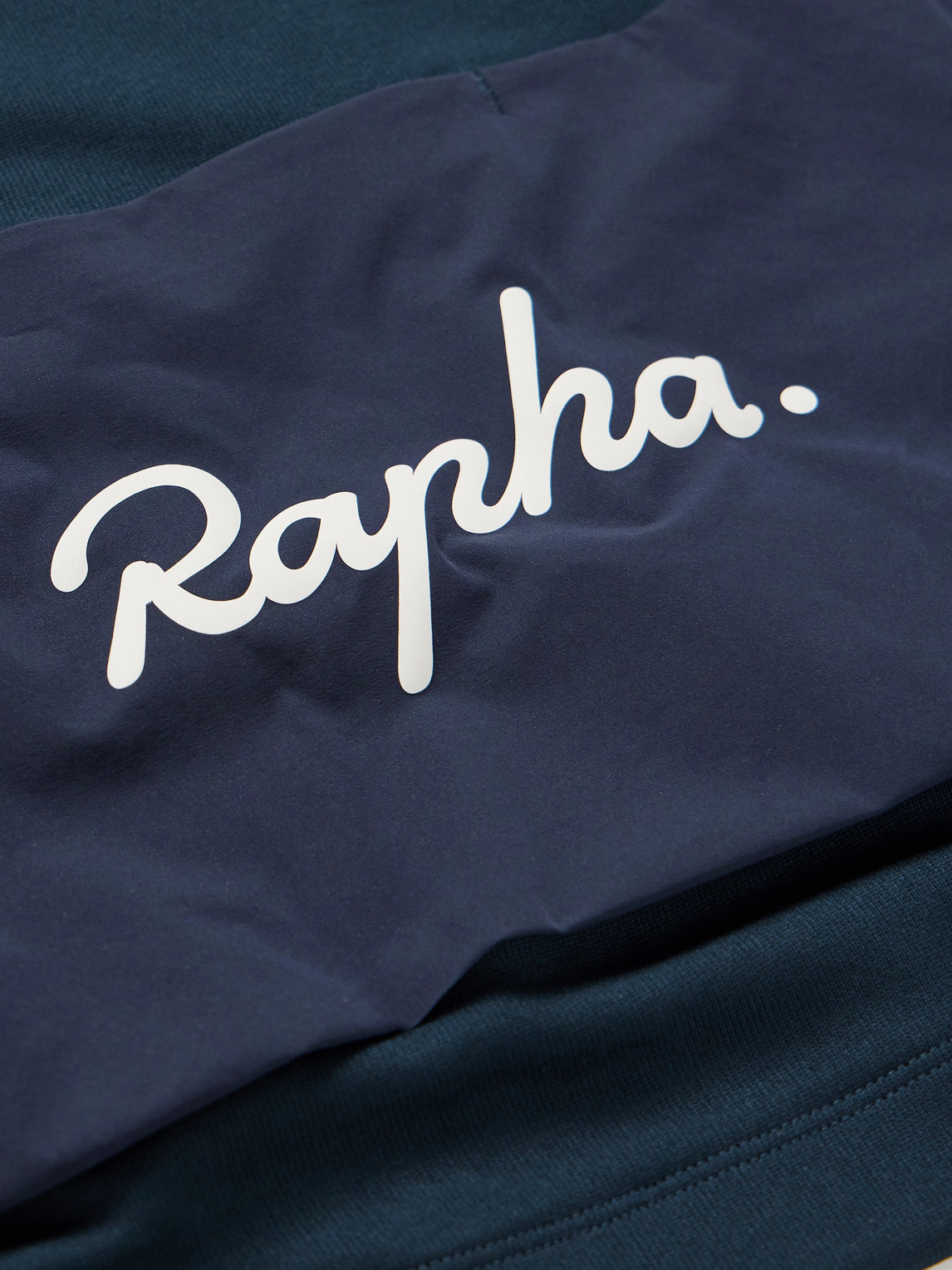 Shop Rapha Brevet Logo-print Mesh-panelled Recycled Cycling Jersey In Blue