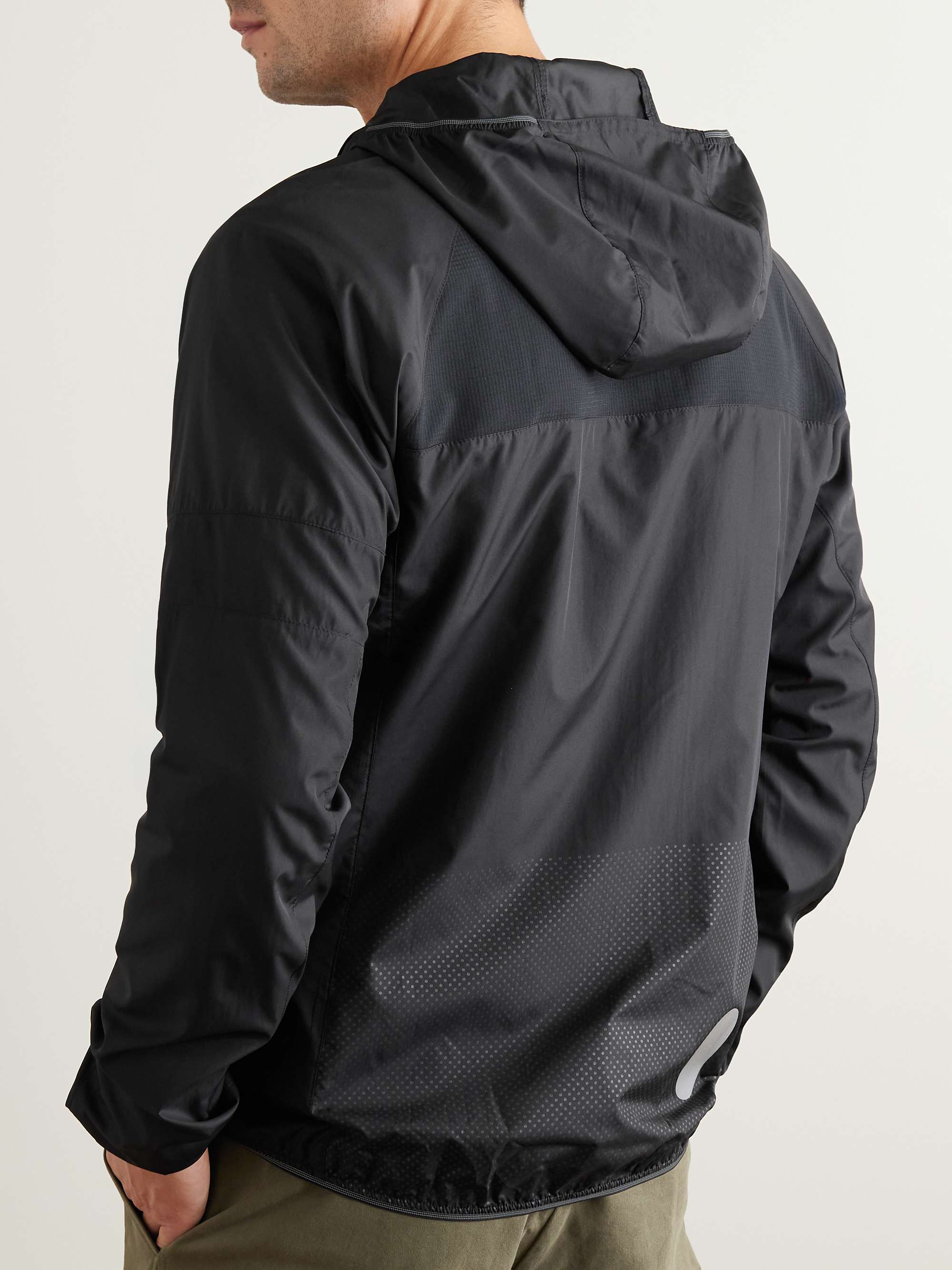 RAPHA Commuter Logo-Print Shell and Mesh Cycling Jacket