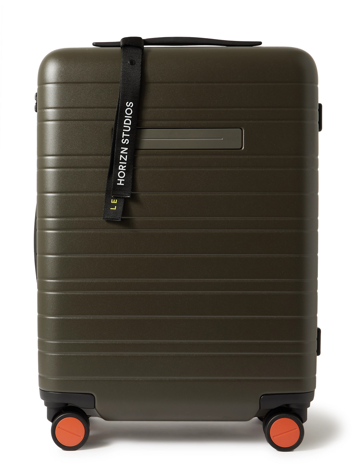 Horizn Studios H5 Essential Id 55cm Polycarbonate Suitcase In Green
