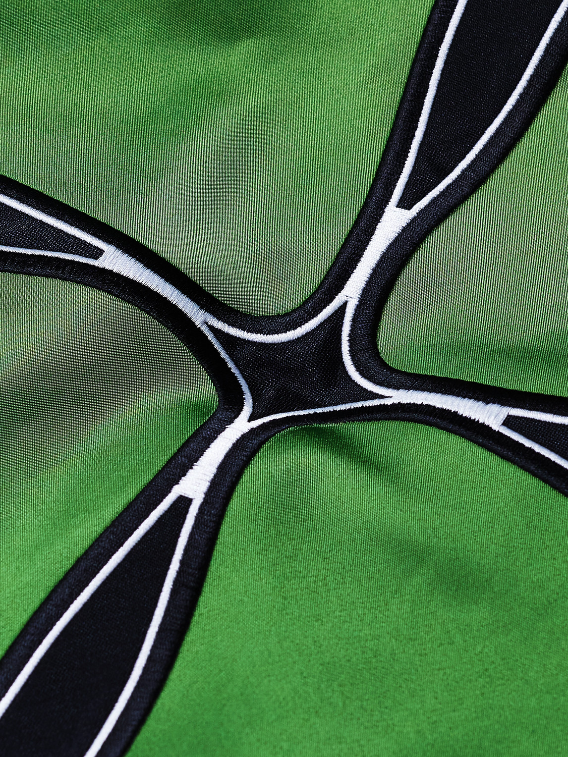 Shop Off-white Logo-appliquéd Shell Bomber Jacket In Green