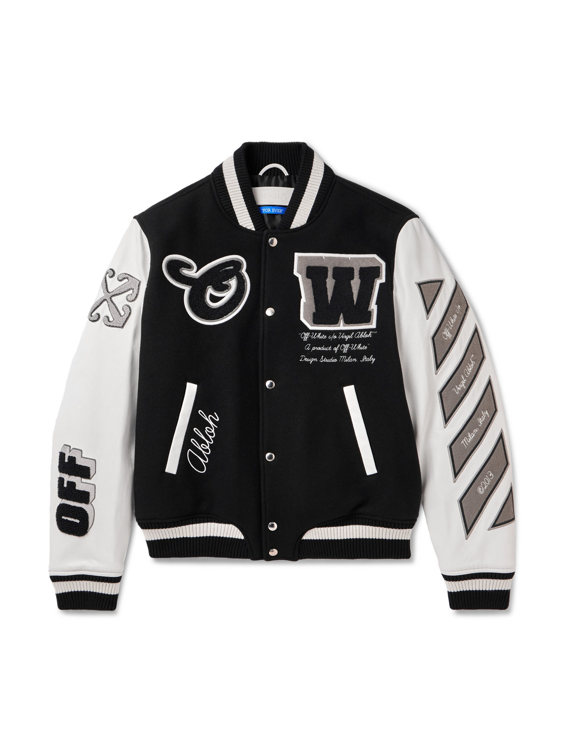 Off-white Off White Mens Black Jacket