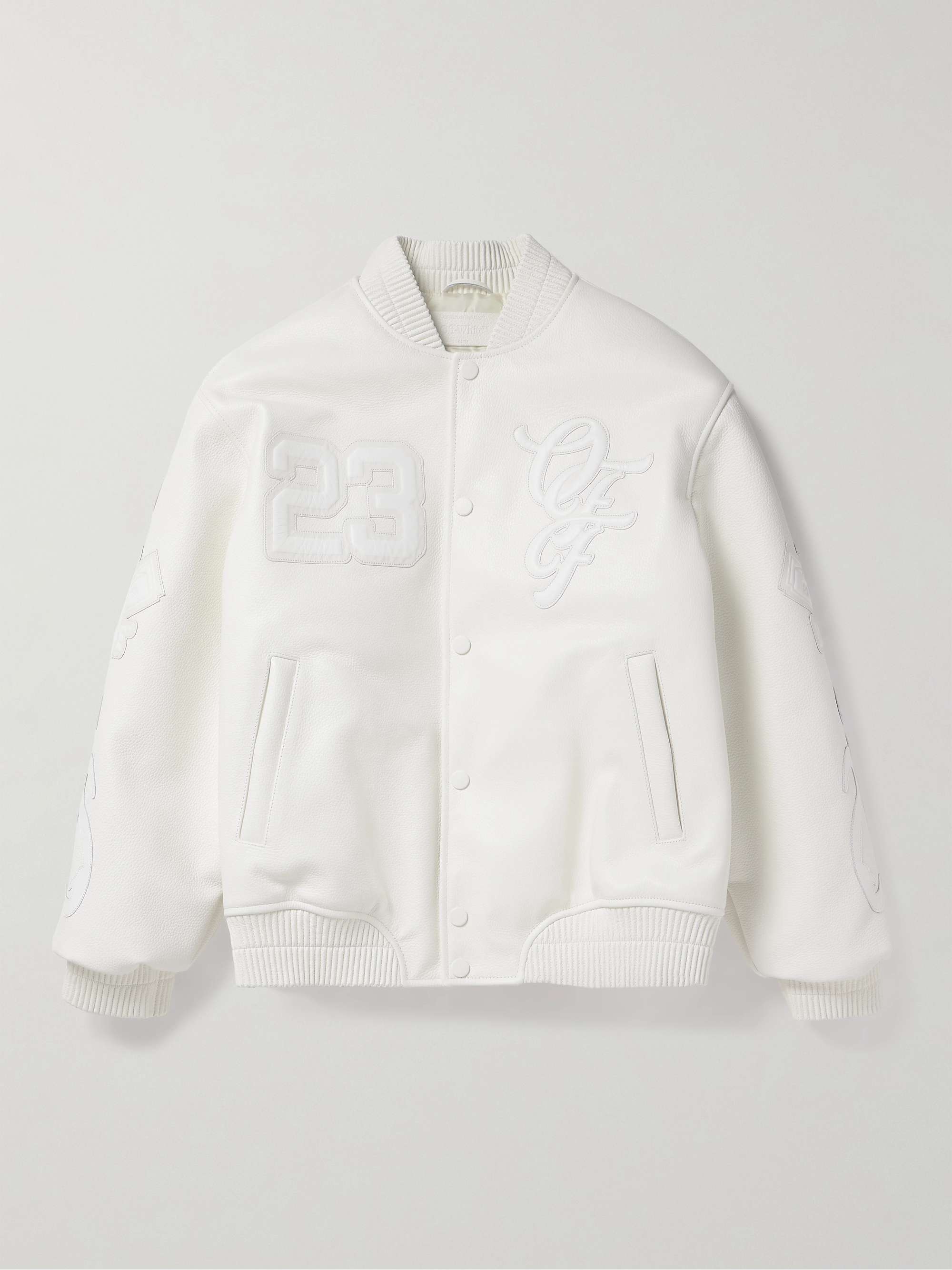 Off-White Natlover hooded denim jacket - Black