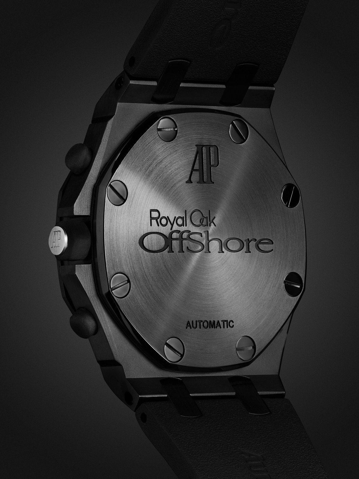  Mad - Audemars Piguet Royal Oak Offshore Automatic Chronograph 42mm Stainless Steel And Rubber Watch, Ref. No. Mad-mrp-of002 - Men - Black 