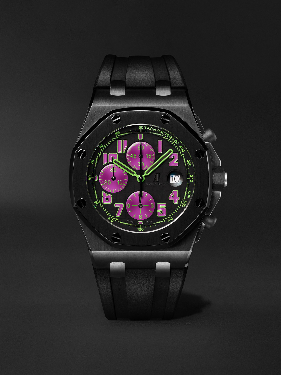 MAD Audemars Piguet Royal Oak Offshore Automatic Chronograph 42mm Stainless Steel and Rubber Watch, Ref. No. -MRP-OF001 - Men