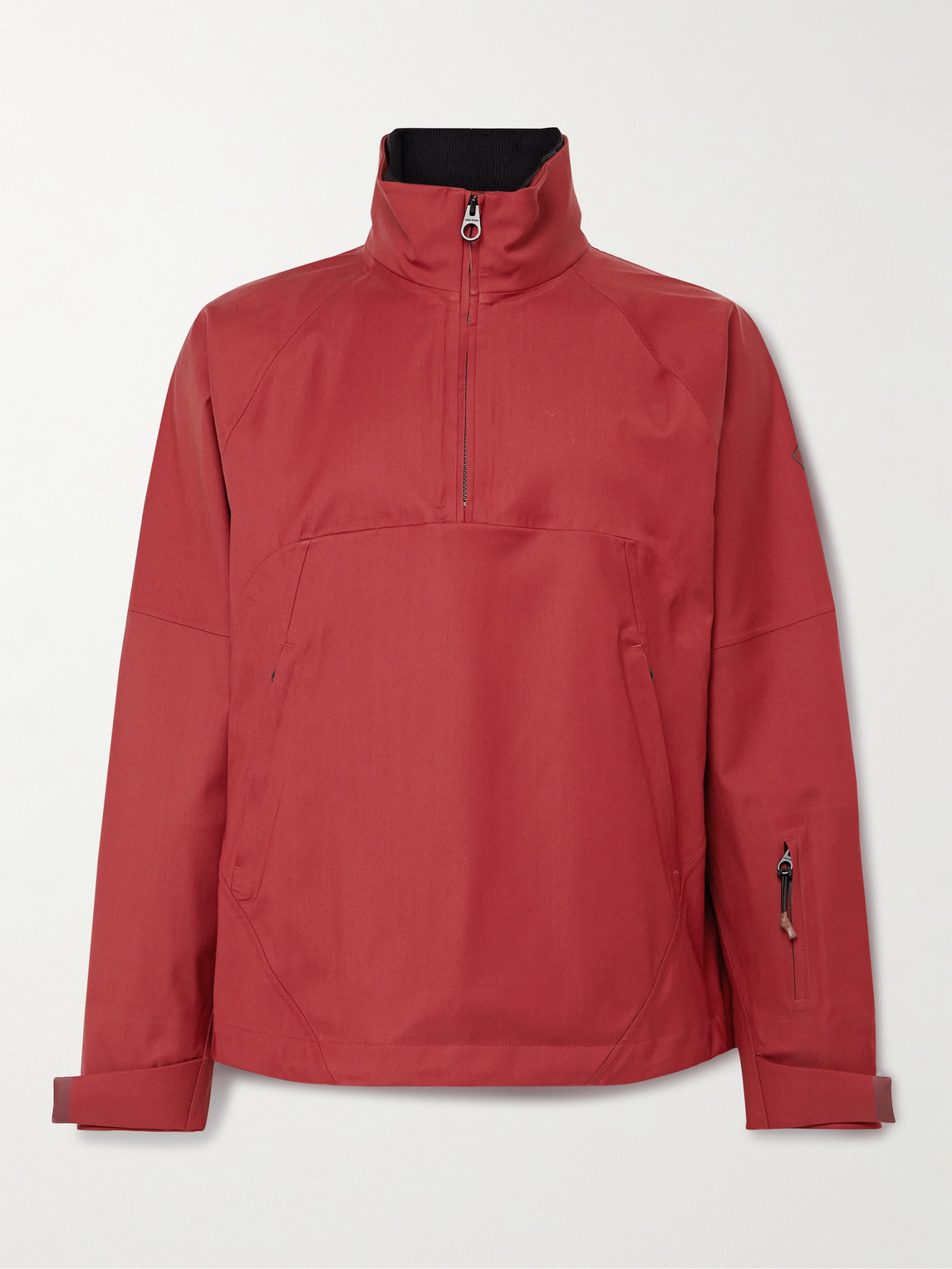 Cardiff Virgin Wool-Blend Half-Zip Ski Jacket